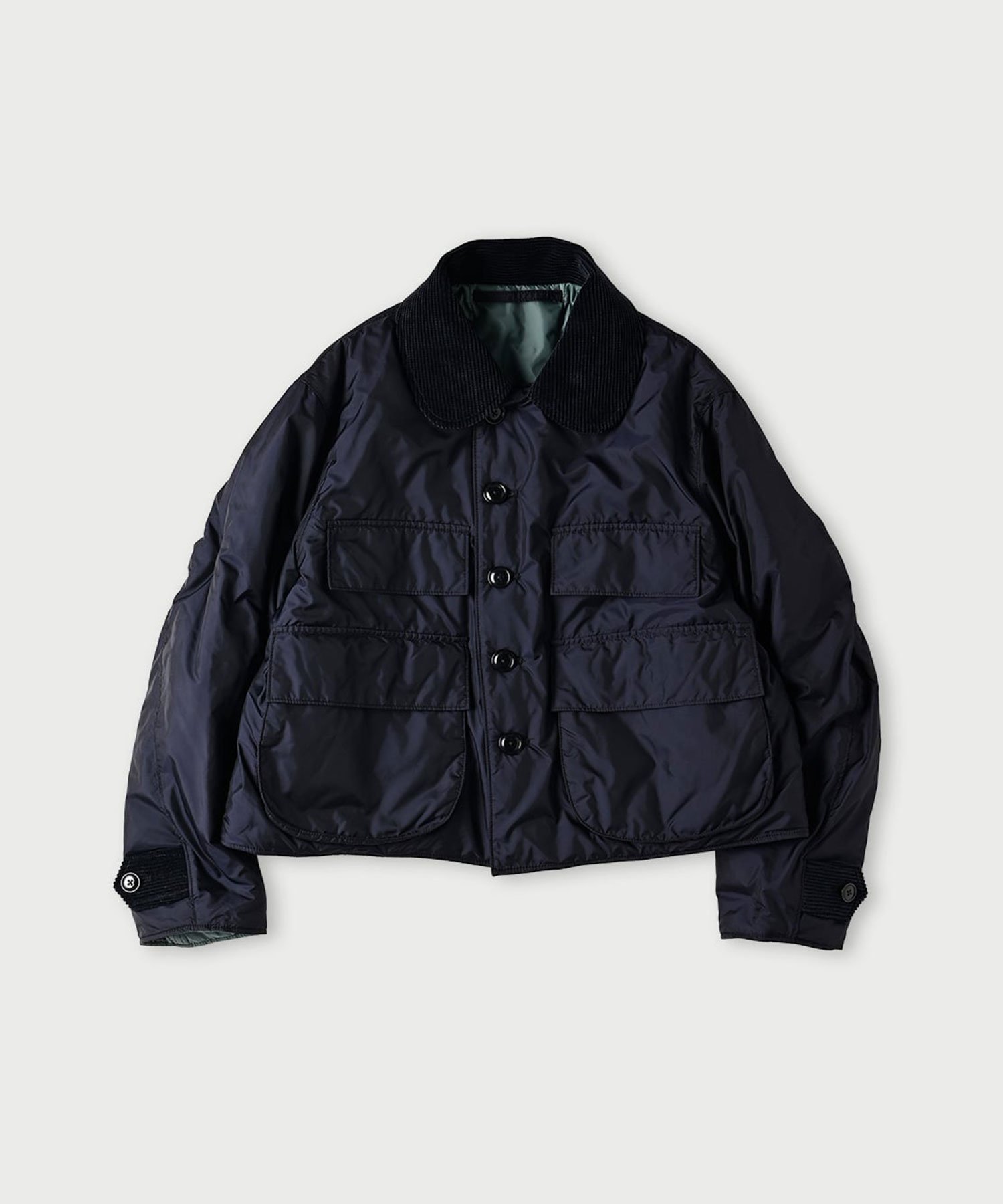 45R｜ナイロンのアニーハンティングキルトブルゾン | Rakuten Fashion