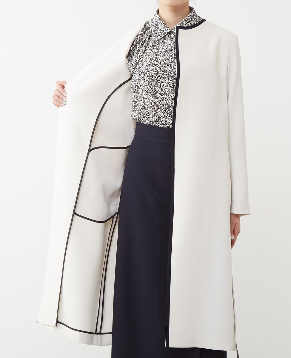 TIARA｜バイカラーコート | Rakuten Fashion(楽天ファッション／旧楽天