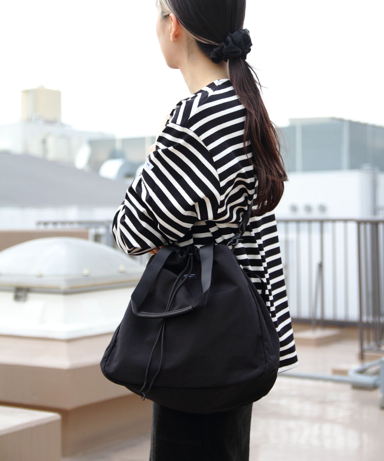 STEPS｜STANDARD SUPPLY/(U)2WAY DRAWSTRING TOTE【SIMPLICITY