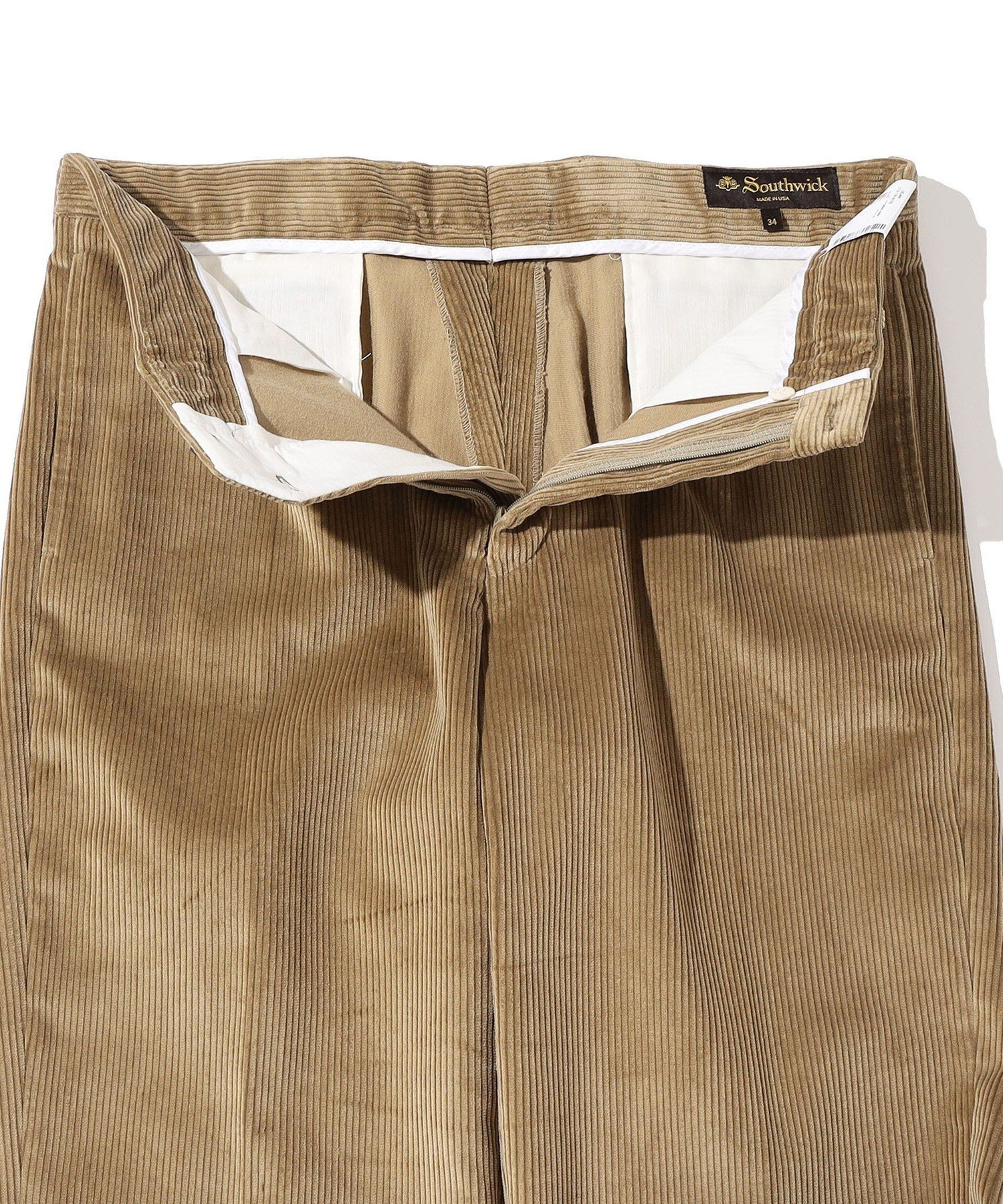 SHIPS｜Southwick: アイビー コーデュロイ ブリスベンモス パンツ