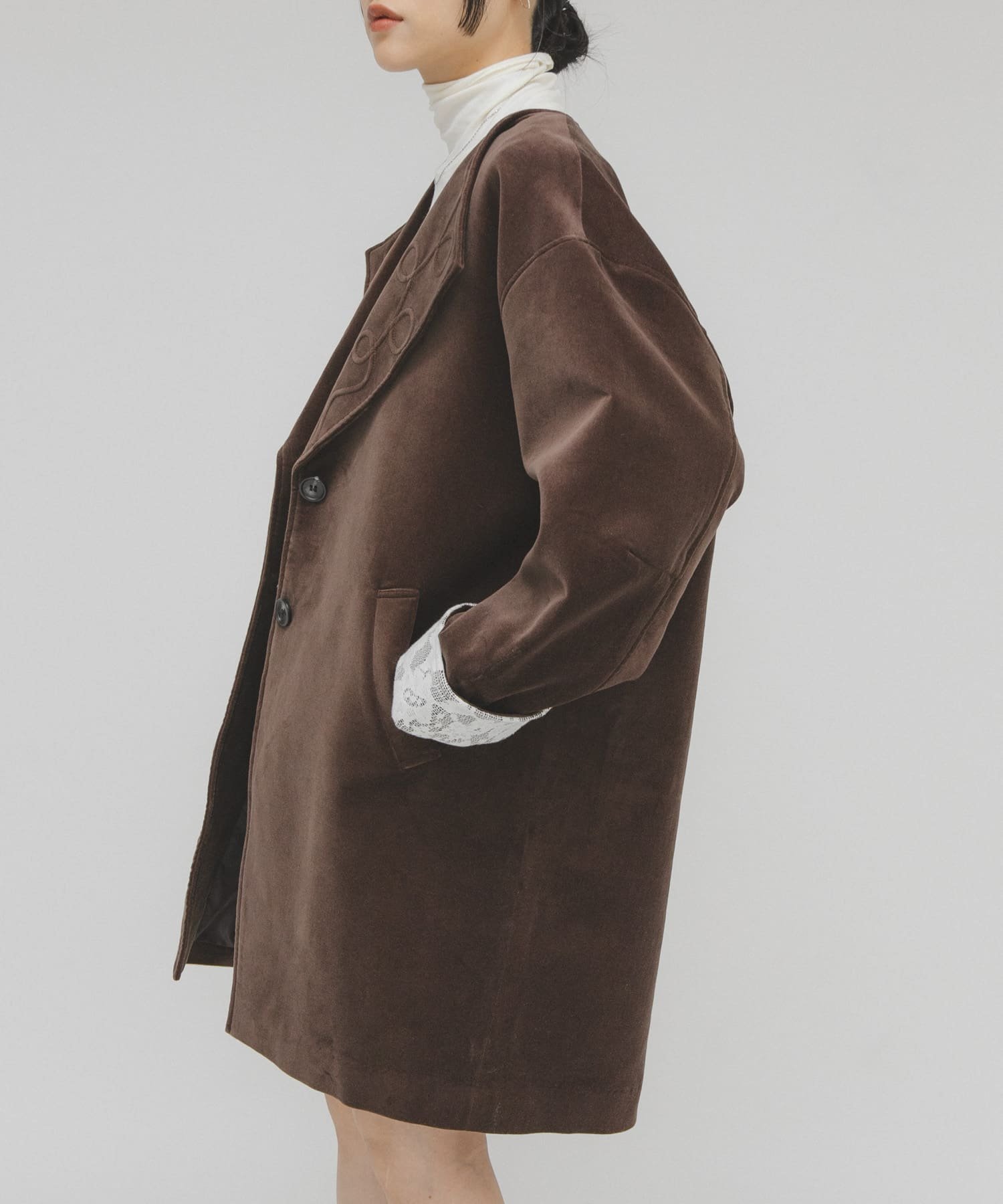 KBF｜ベロアBIGジャケット | Rakuten Fashion(楽天ファッション／旧