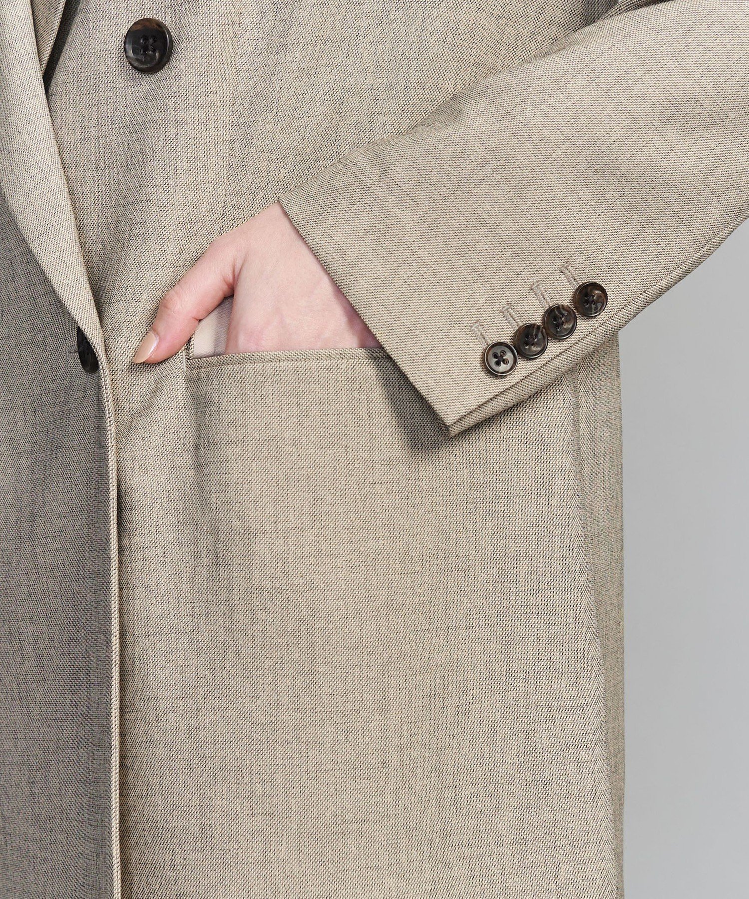 UNITED ARROWS LTD. OUTLET｜リネンライク ダブルジャケット | Rakuten