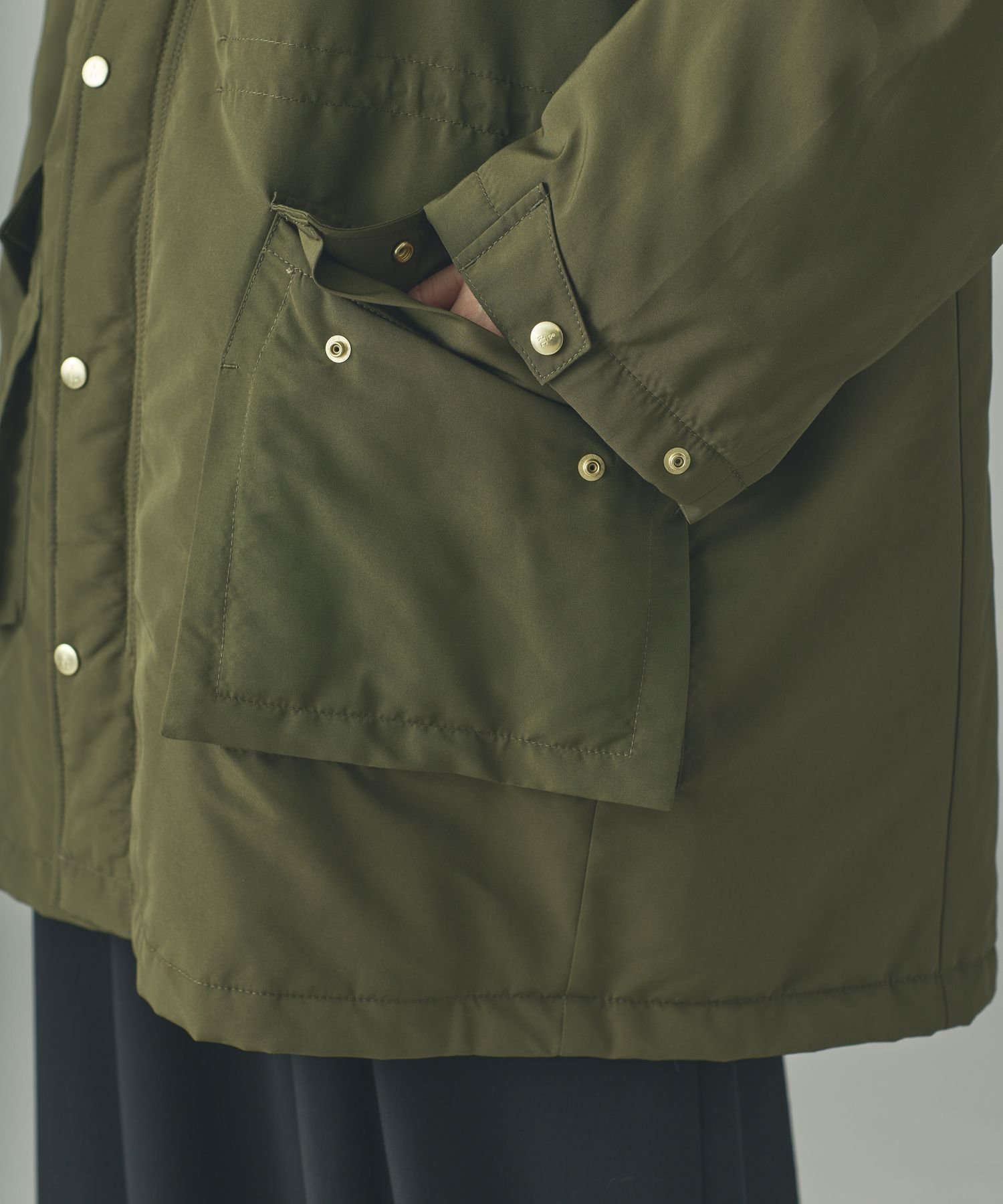 Curensology フェイクファーエリツキスウェーディッシュモッズコート36 Curensology｜<&RC>フェイクファーエリツキスウェーディッシュモッズ