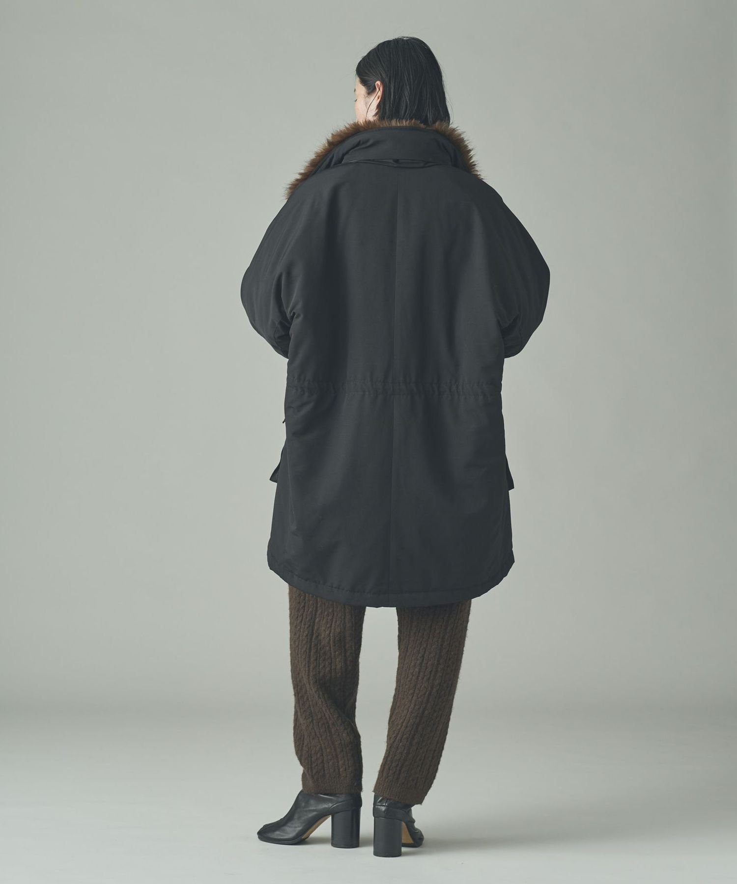 Curensology スウェーディッシュモッズコート Curensology｜<&RC>フェイクファーエリツキスウェーディッシュモッズ