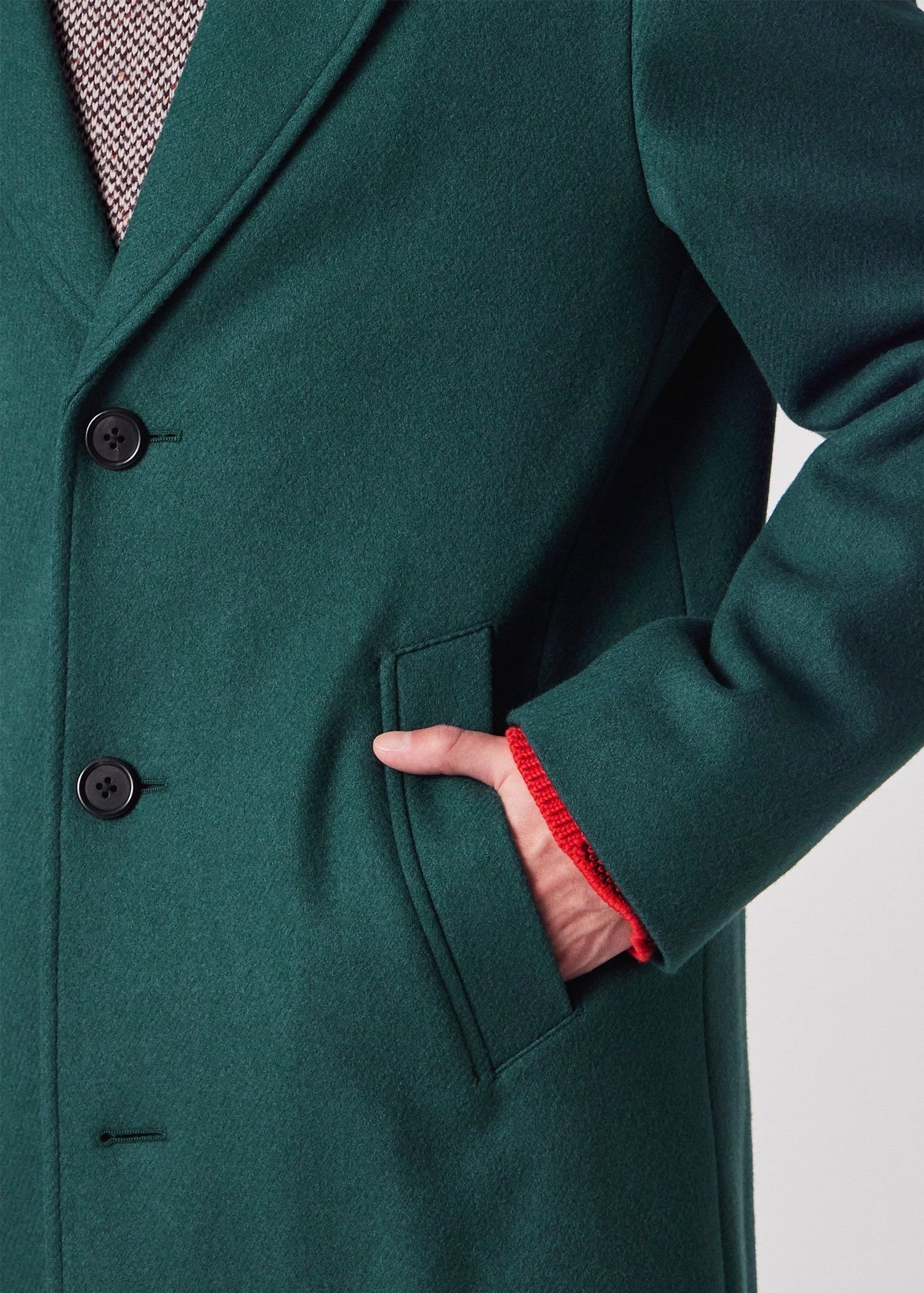 Paul Smith｜ブラッシュドメルトンツイル チェスターコート | Rakuten