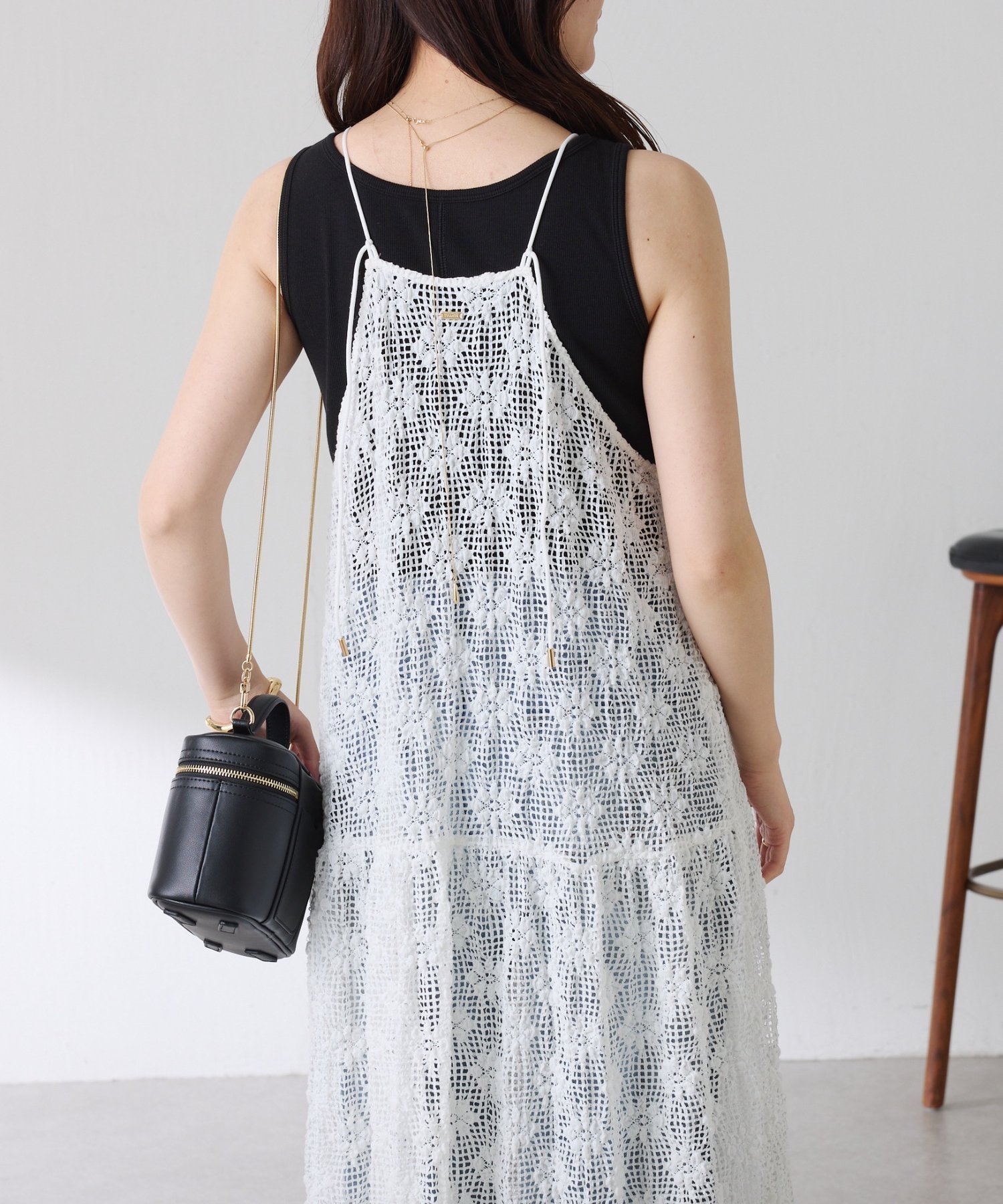 COLLAGE GALLARDAGALANTE｜【レイヤードアイテム】ティアードキャミ