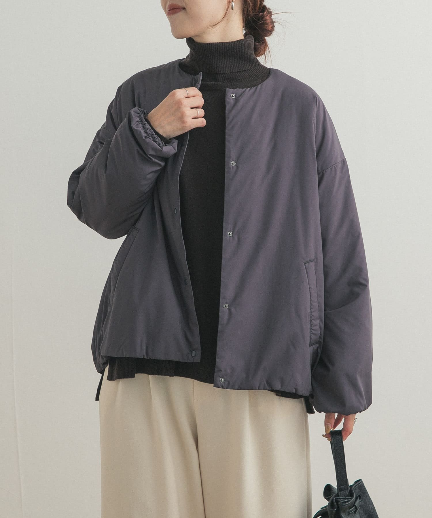 URBAN RESEARCH DOORS｜『UR TECH』撥水ポケッタブル中綿ブルゾン