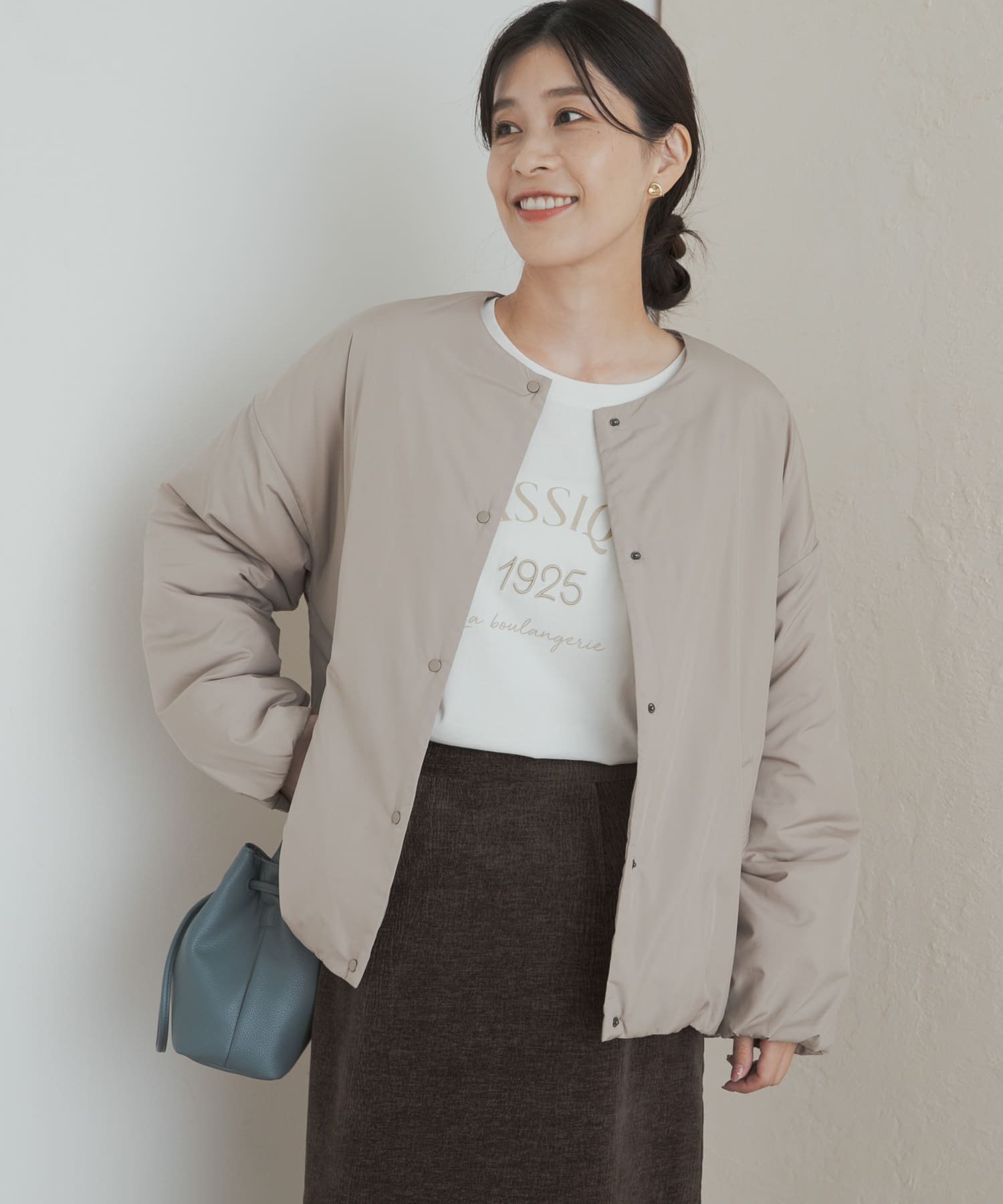 URBAN RESEARCH DOORS｜『UR TECH』撥水ポケッタブル中綿ブルゾン