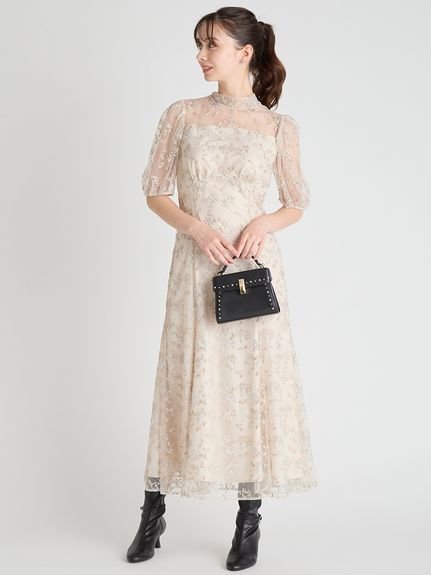 CELFORD｜バックリボンスモールフラワードレス | Rakuten Fashion(楽天