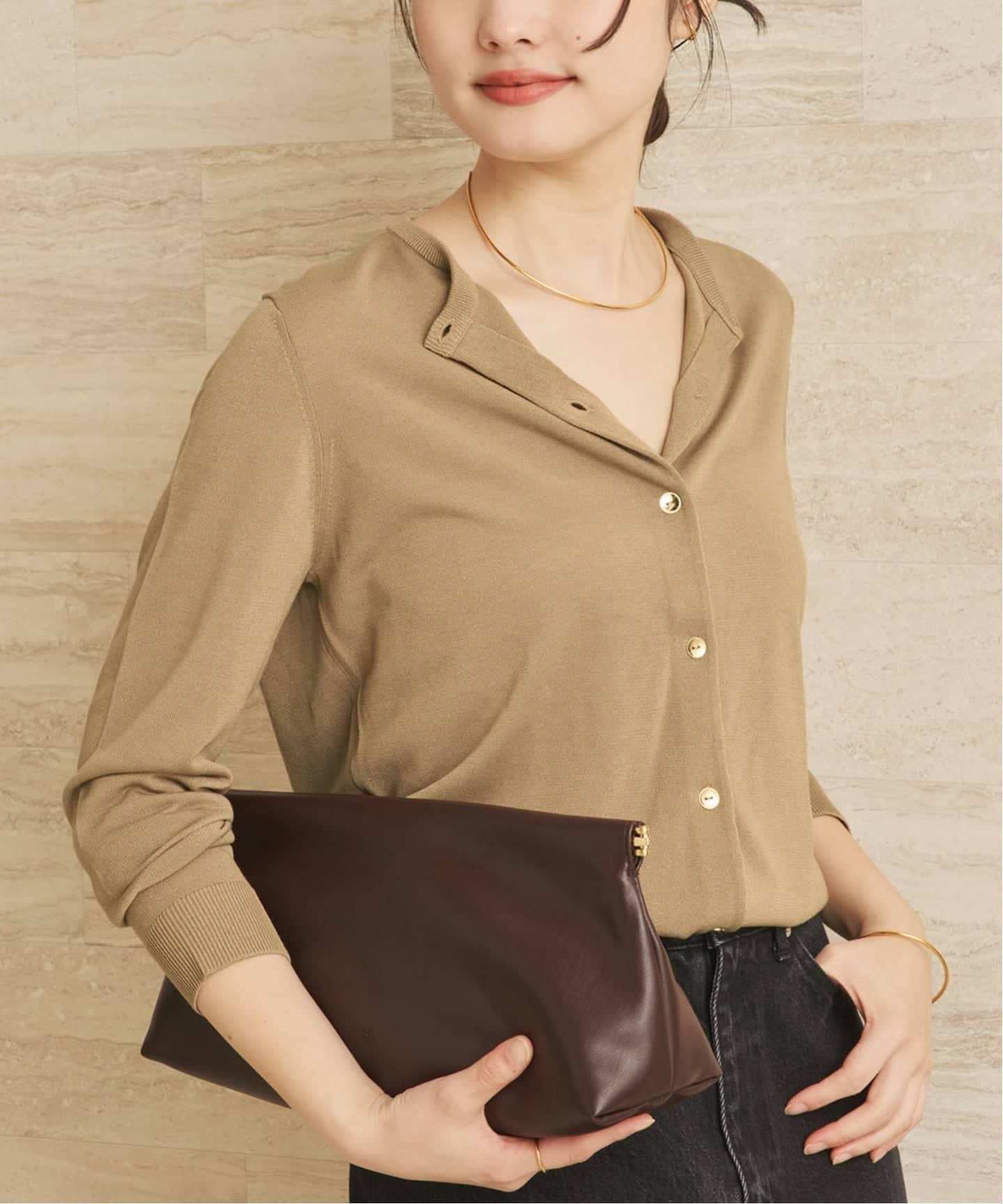 plage｜《追加予約》vis/silk mix カーディガン | Rakuten Fashion