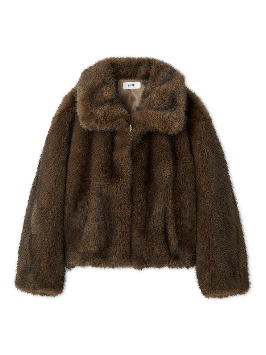 SNIDEL｜ファーショートコート | Rakuten Fashion(楽天ファッション