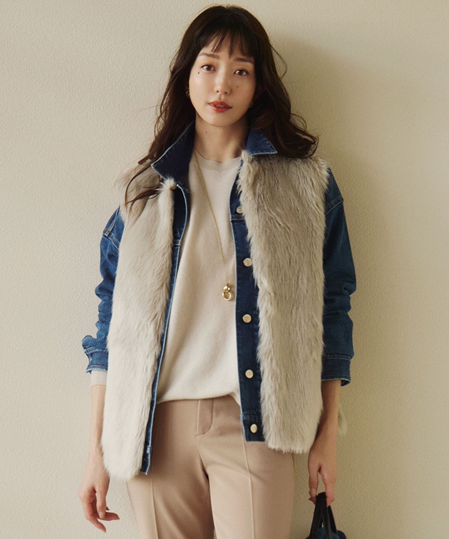 mal.レレレさん⭐︎パシオーネ⭐︎ROBEエコファーベスト！今期新品 23