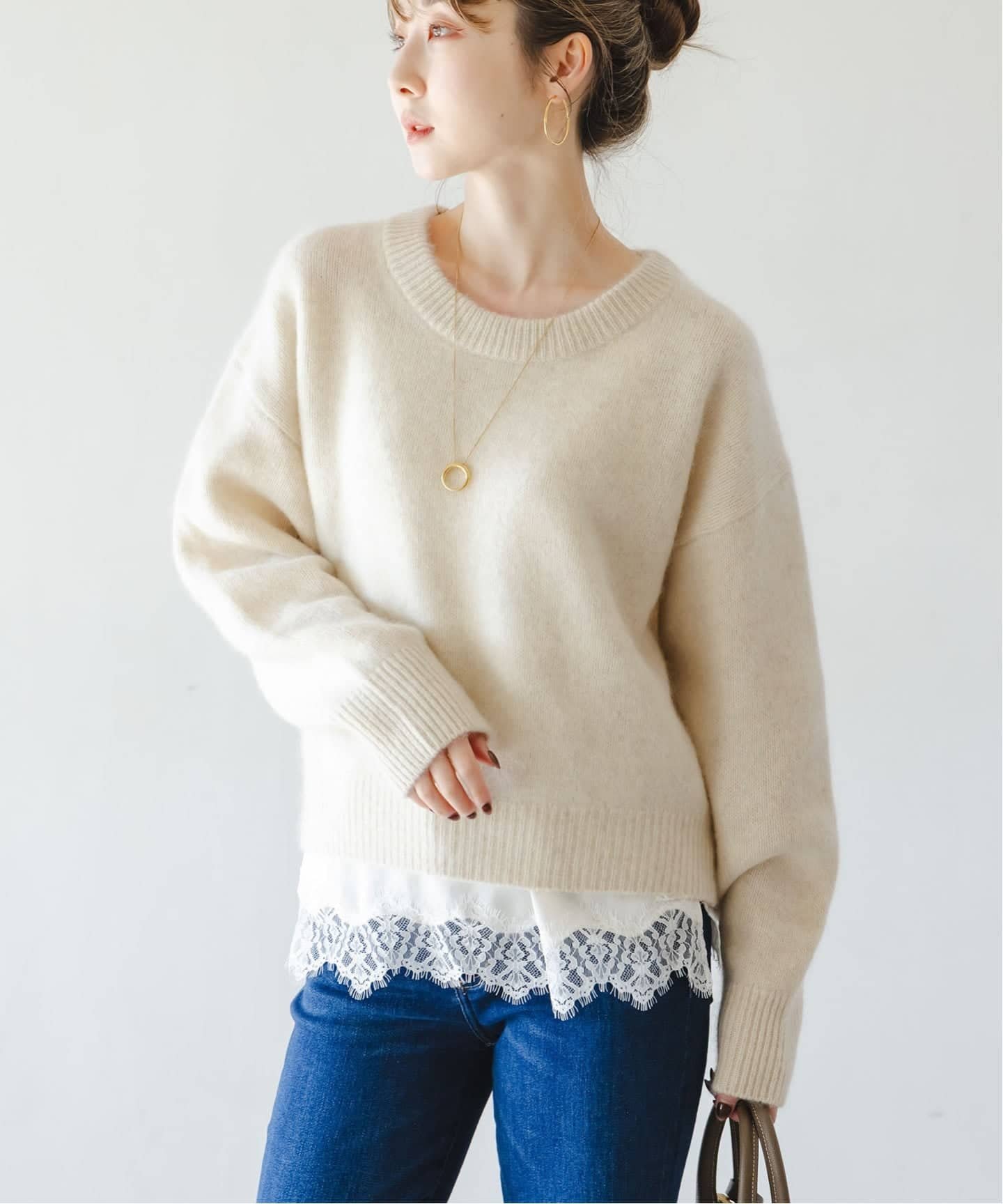 NOBLE｜YAKクルーネックプルオーバー | Rakuten Fashion(楽天