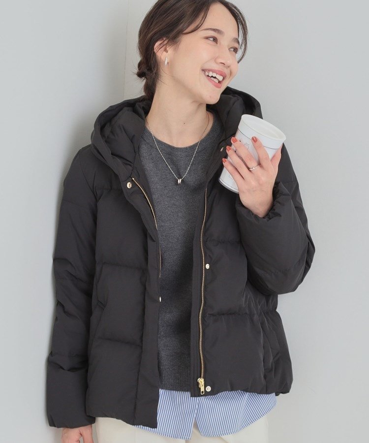 SHOO・LA・RUE｜【撥水/洗える】ショートフーディーダウン | Rakuten