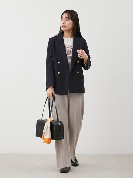 Mila Owen｜金釦ダブルブレストブレザー | Rakuten Fashion(楽天