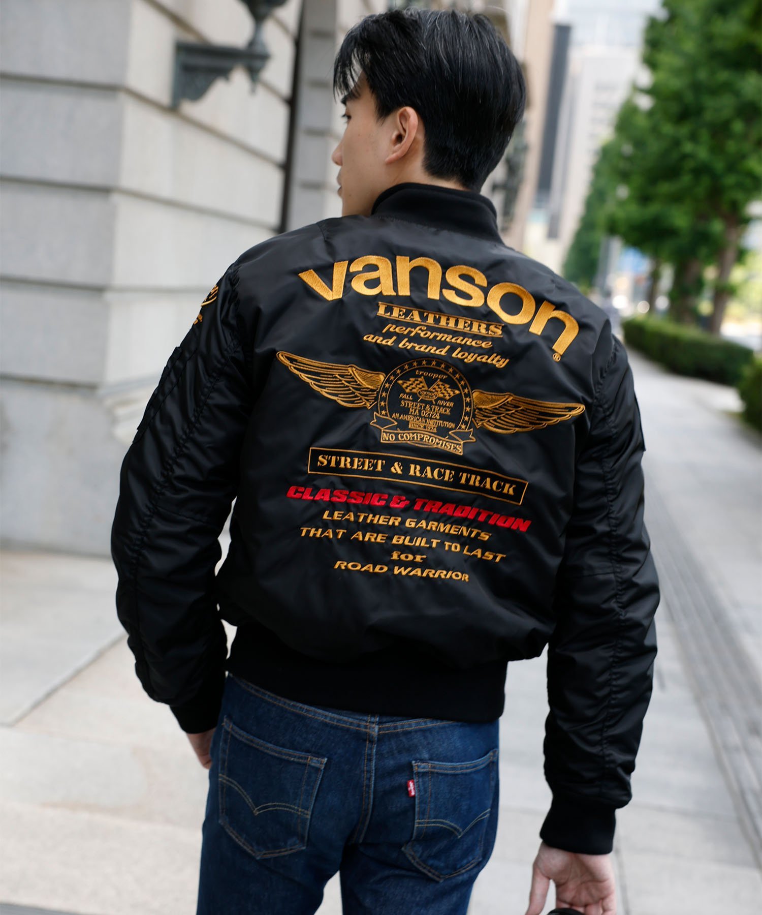 Vanson Leathers｜MA-1 JACKET | Rakuten Fashion(楽天ファッション