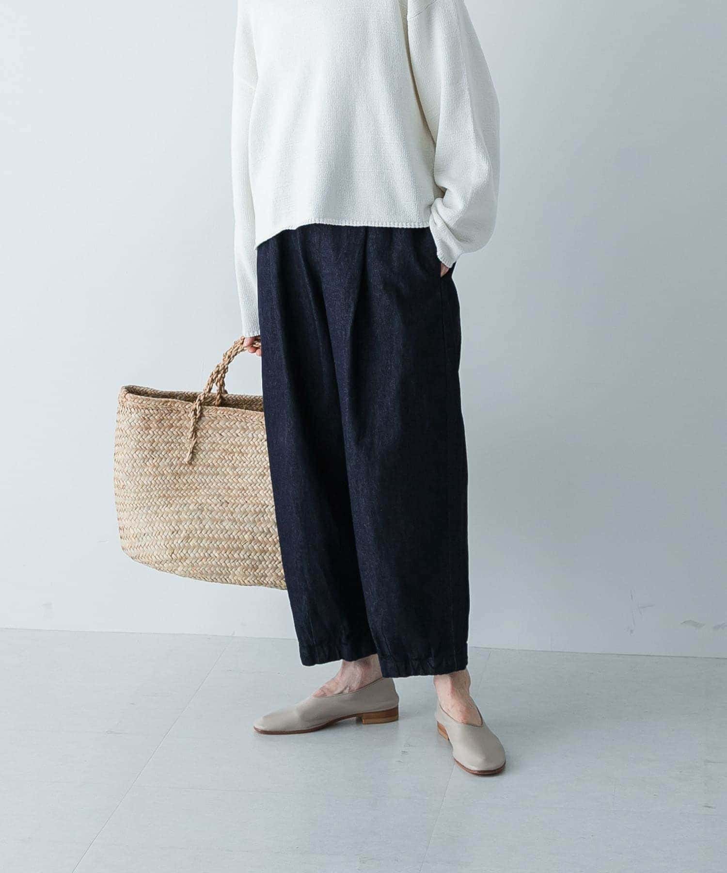 かぐれ｜デニムクロップドパンツ | Rakuten Fashion(楽天ファッション