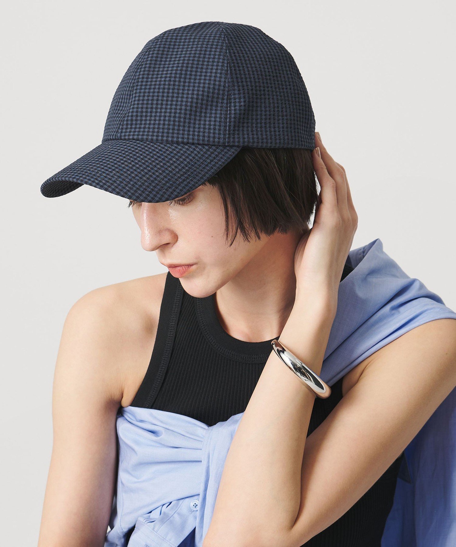 UNITED ARROWS｜ギンガムチェック キャップ UV | Rakuten Fashion(楽天