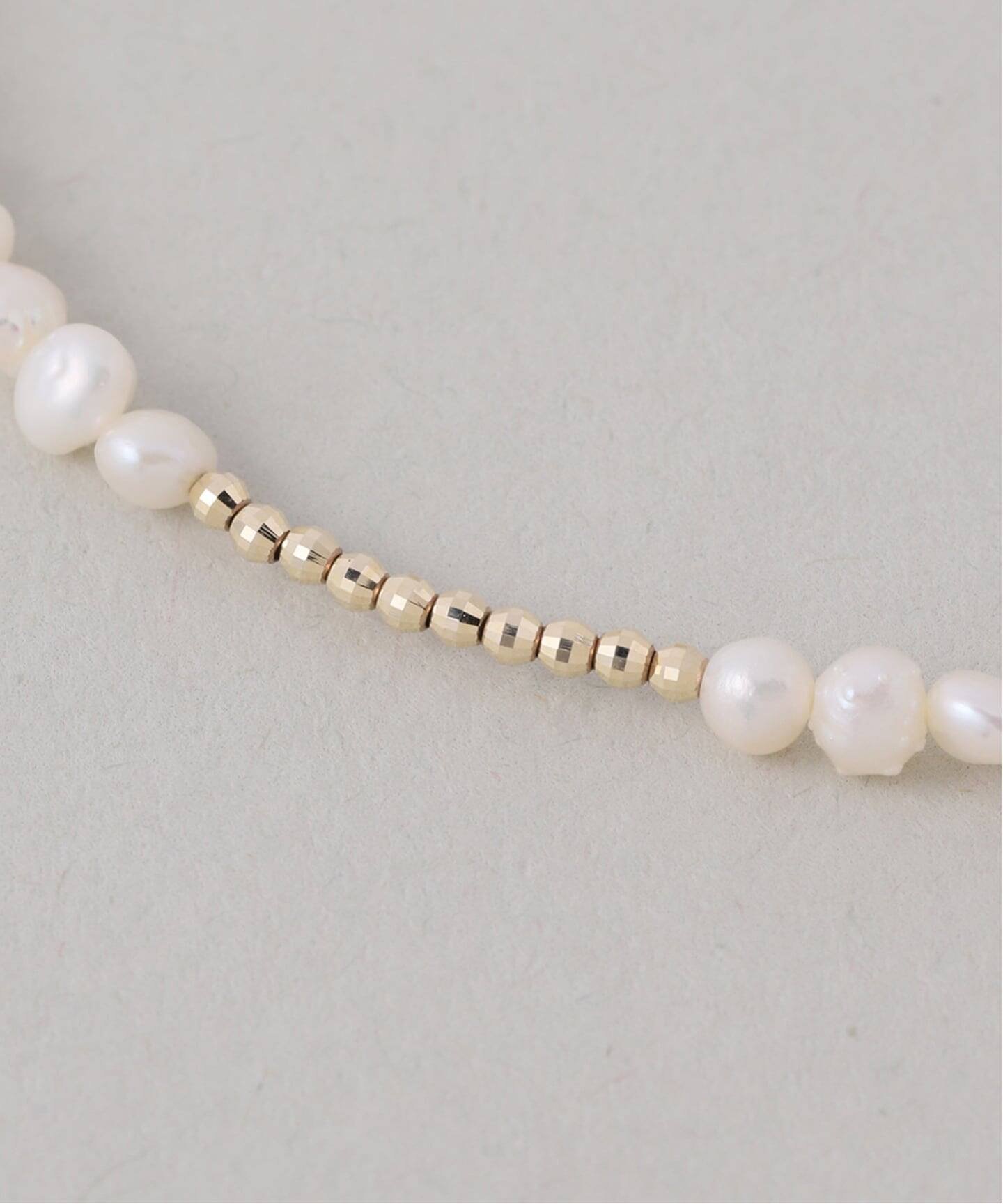 Spick & Span｜ミラーボール*サザレパールネックレス K10 | Rakuten