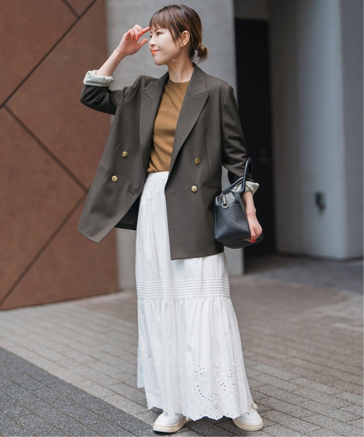 Spick & Span｜《WEB限定 / 追加》ウールブレンドダブルブレスト