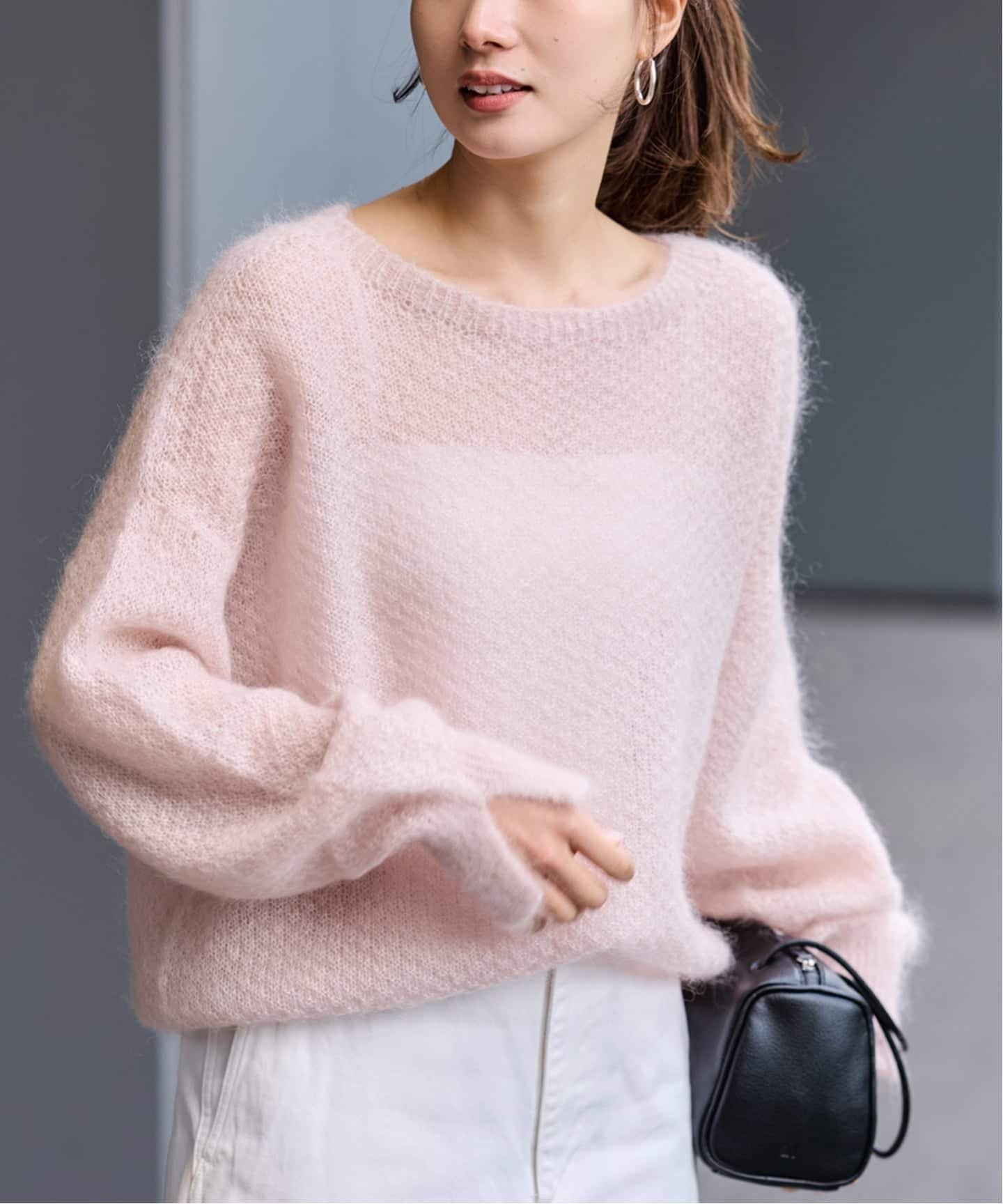 FRAMeWORK｜モヘヤmix カノコ柄プルオーバー | Rakuten Fashion(楽天