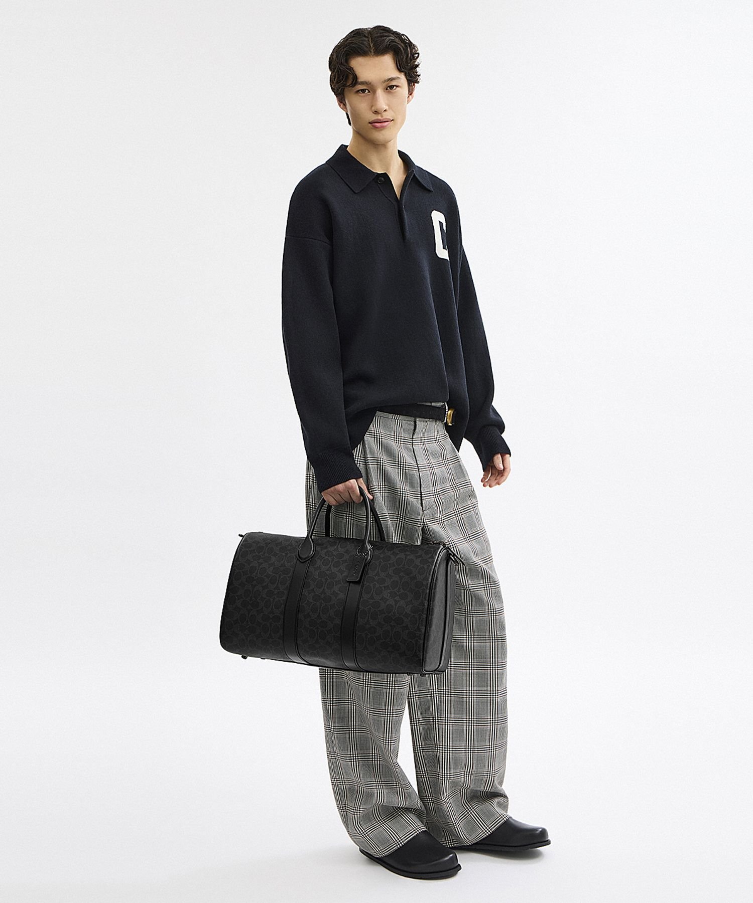 COACH｜【公式】コンパス バッグ 45・シグネチャー キャンバス