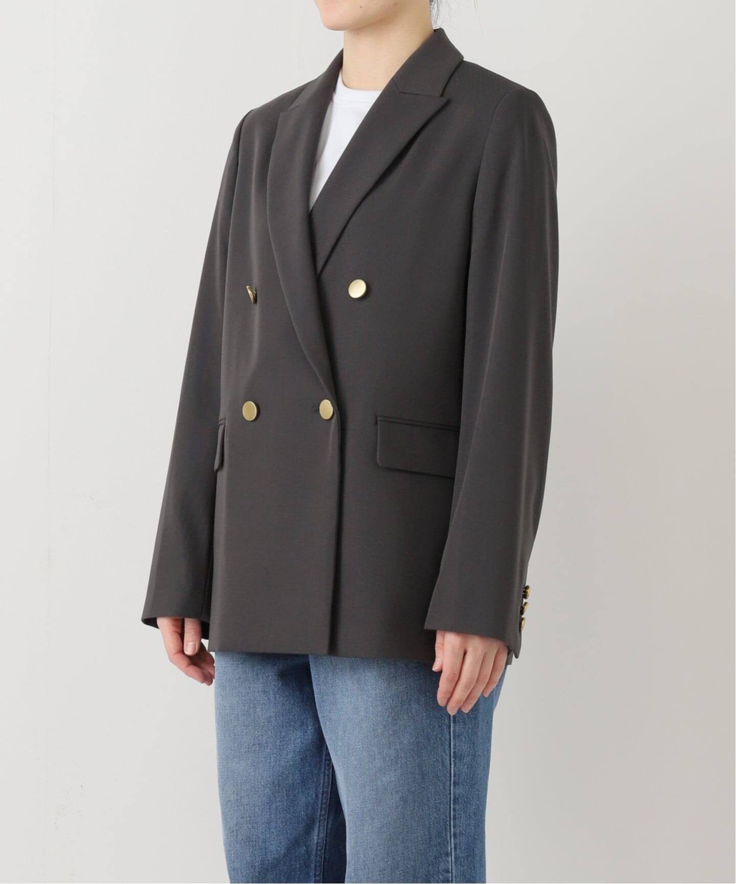 NOBLE｜《追加・セットアップ対応》フローツイルピークドラペル