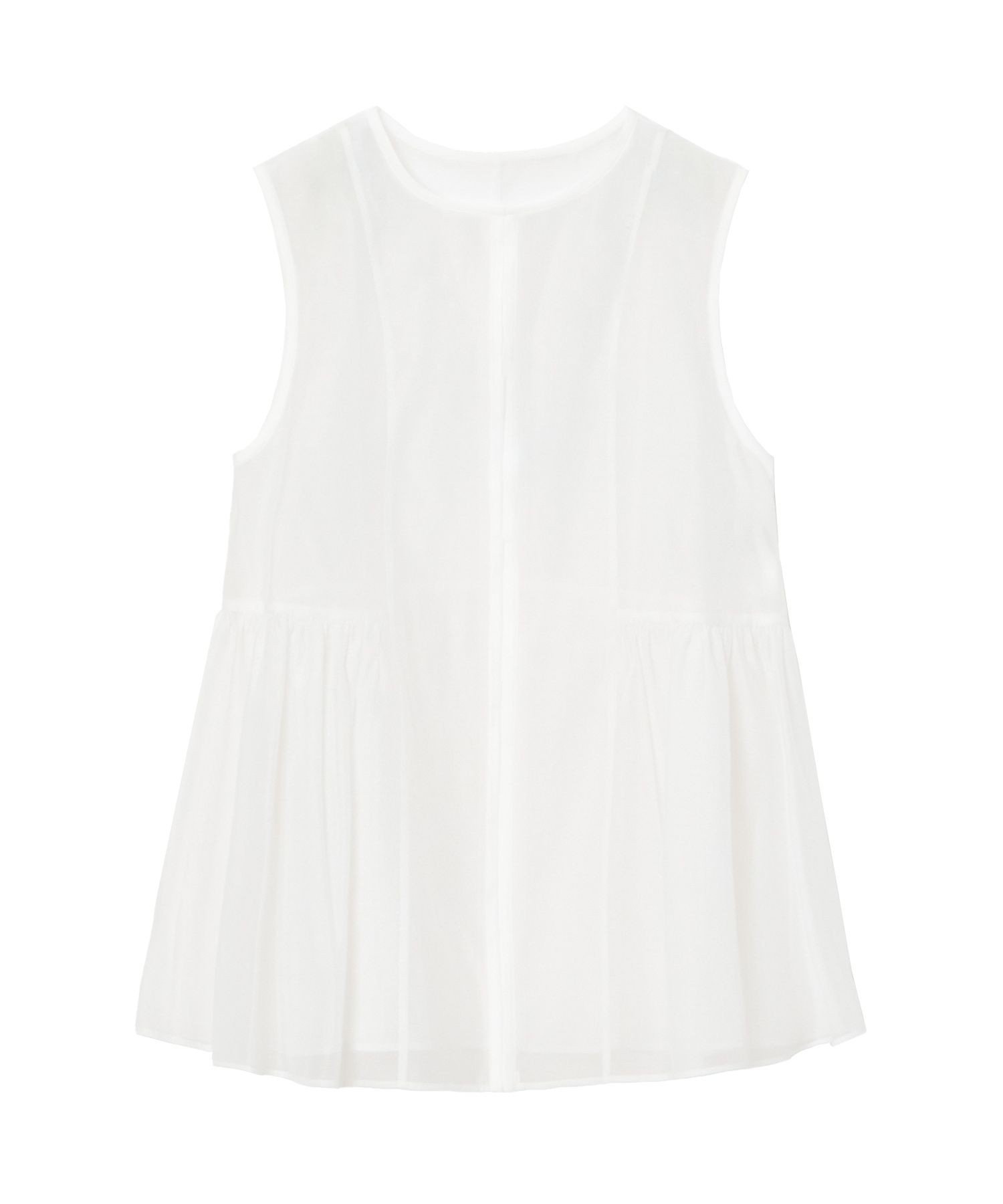 ANAYI｜オーガンペプラムギャザージレ | Rakuten Fashion(楽天