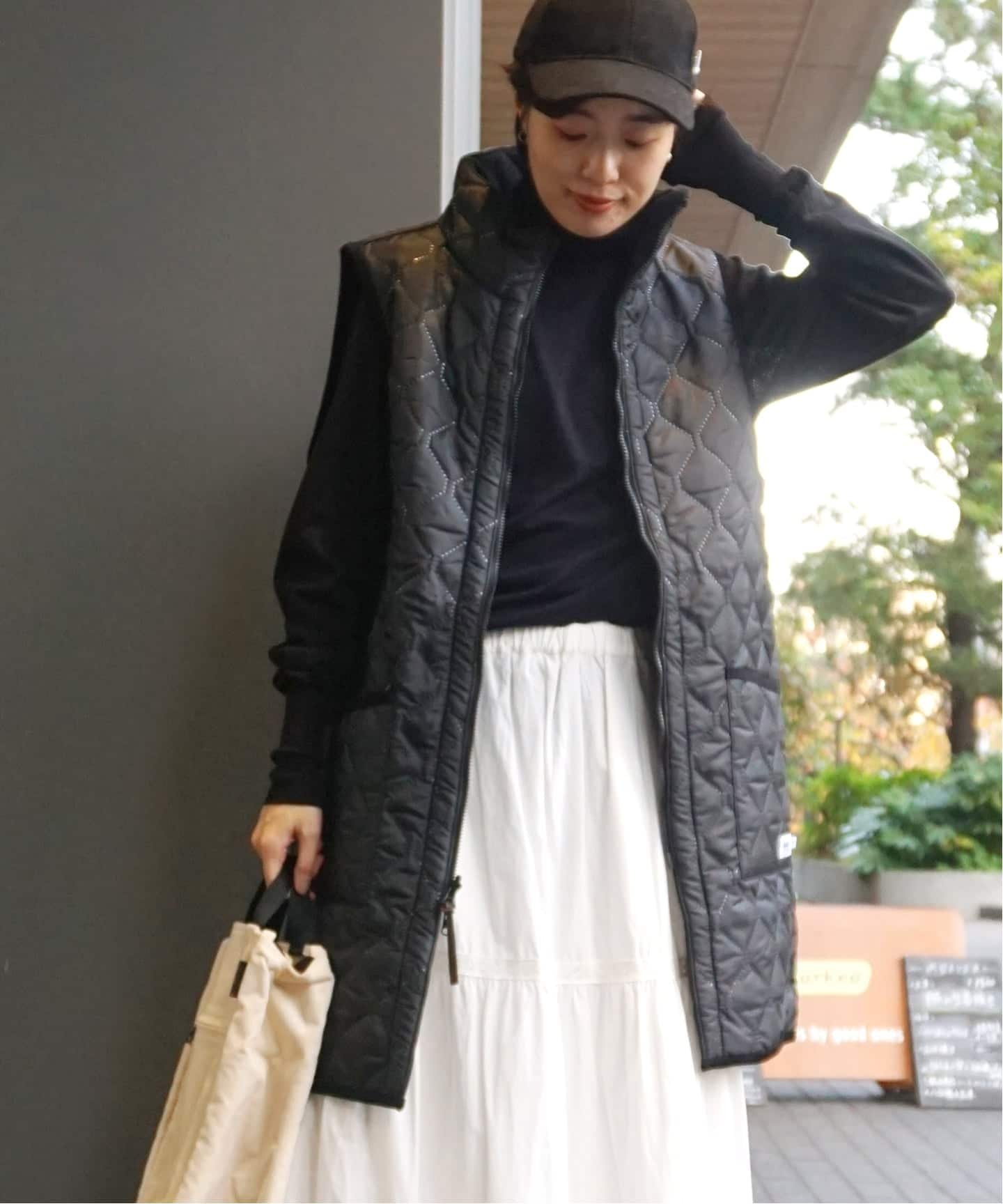 journal standard luxe｜【ARMEN 】 HIGH-NECK REVERSIBLE LONG VEST