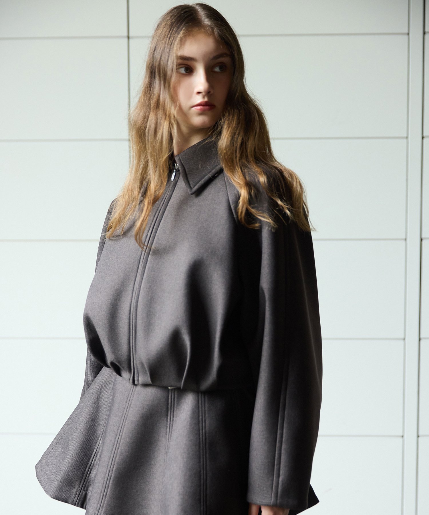 EIMY ISTOIRE｜ボンディングフレアミニスカート | Rakuten Fashion