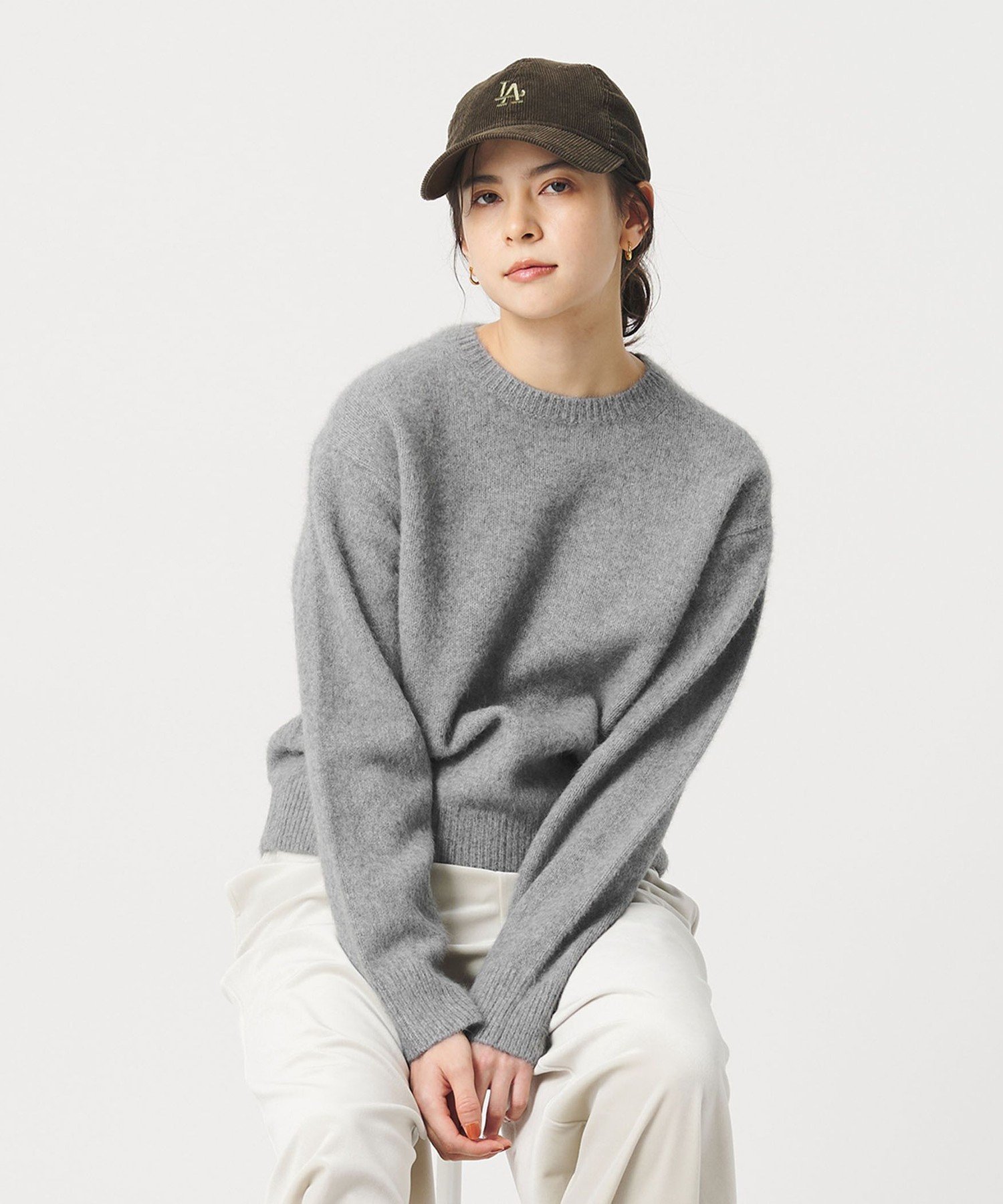 BEAUTY&YOUTH UNITED ARROWS｜フォックスカシミヤブレンド クルー