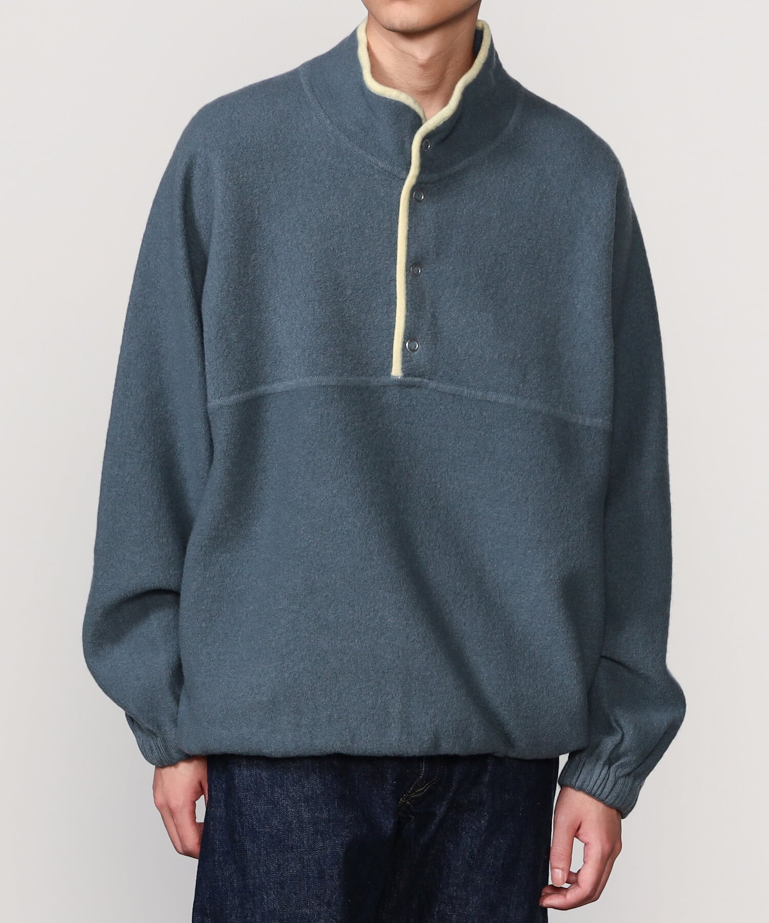 ☆50%off☆ RYETENDER × Bshop 別注 スナッププルオーバー Bshop｜RYE TENDER | <別注> ハーフボタン プルオーバー MEN | Rakuten