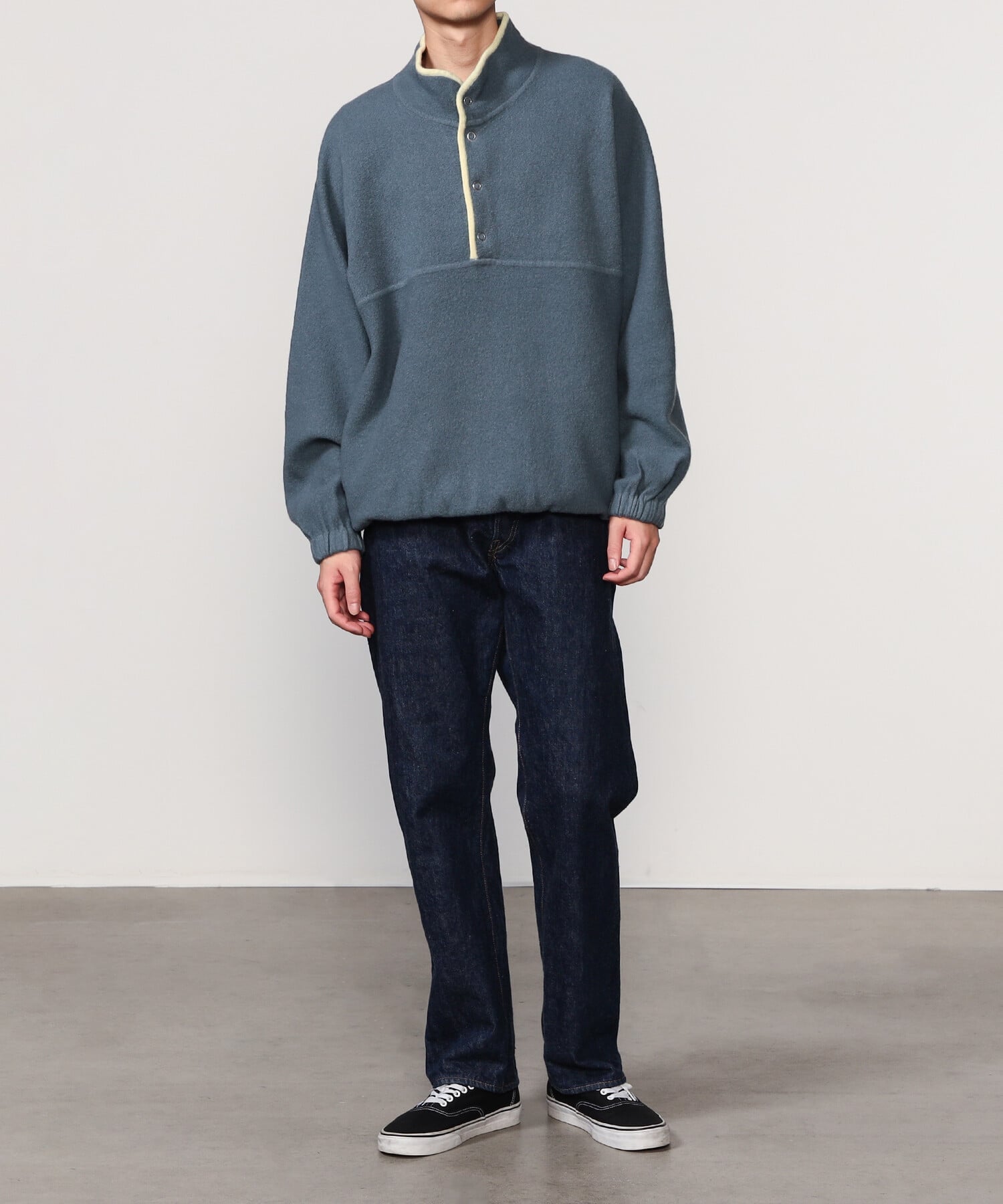 ☆50%off☆ RYETENDER × Bshop 別注 スナッププルオーバー Bshop｜RYE TENDER | <別注> ハーフボタン プルオーバー MEN | Rakuten