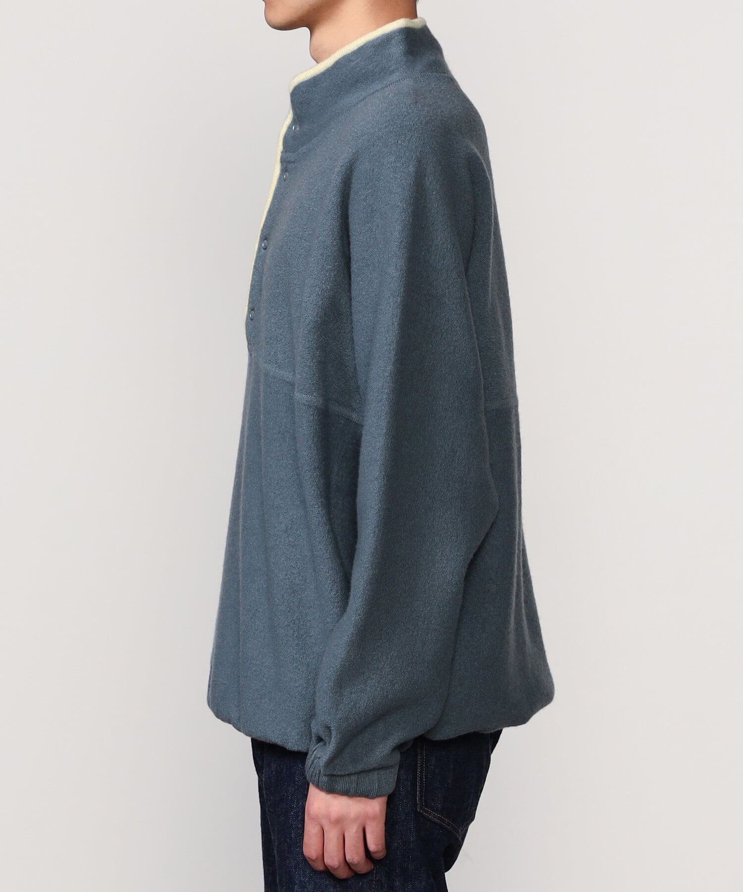 ☆50%off☆ RYETENDER × Bshop 別注 スナッププルオーバー Bshop｜RYE TENDER | <別注> ハーフボタン プルオーバー MEN | Rakuten