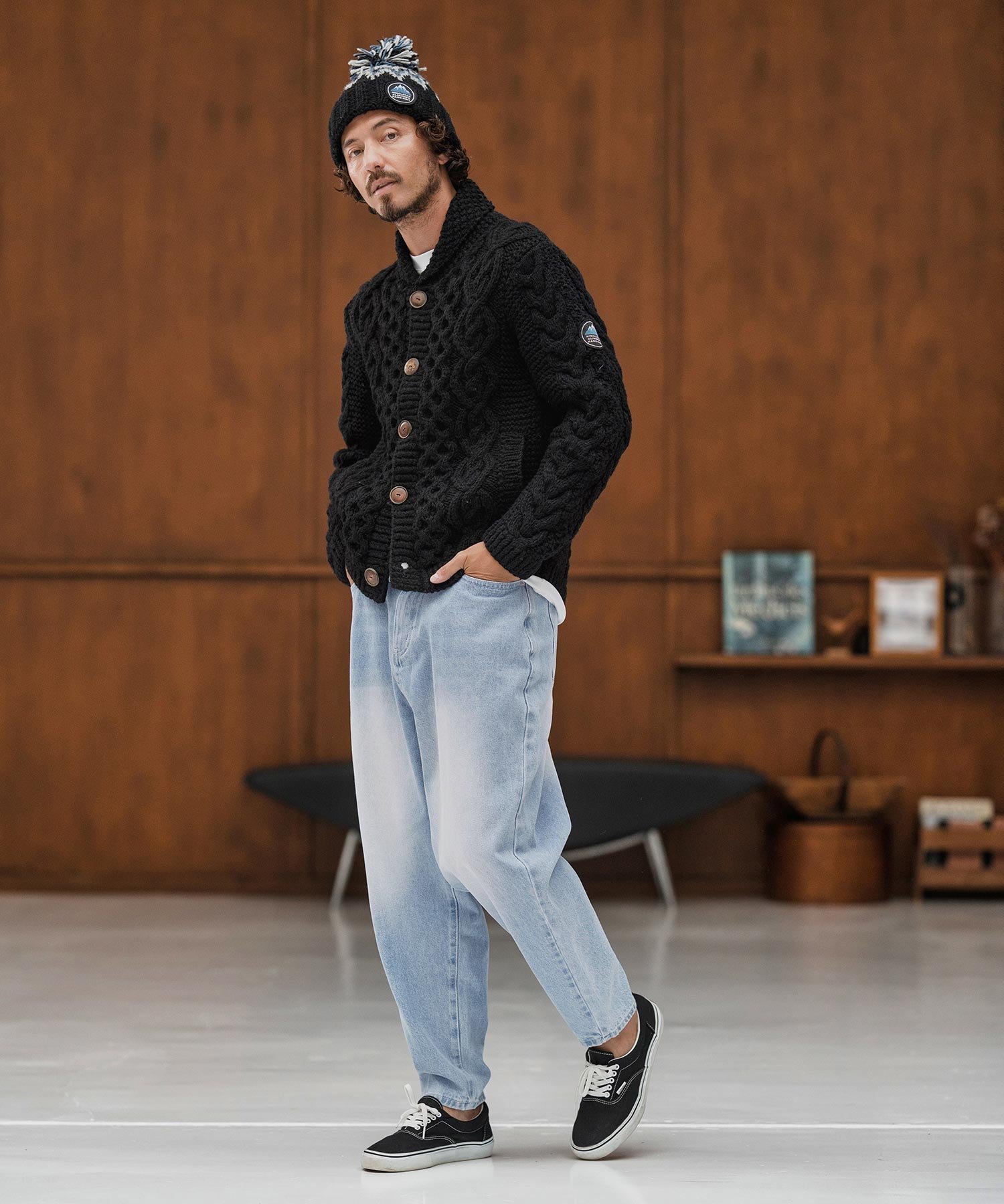 CAMBIO｜mp13857-Authentic Detail Denim Balloon Silhouette Pants