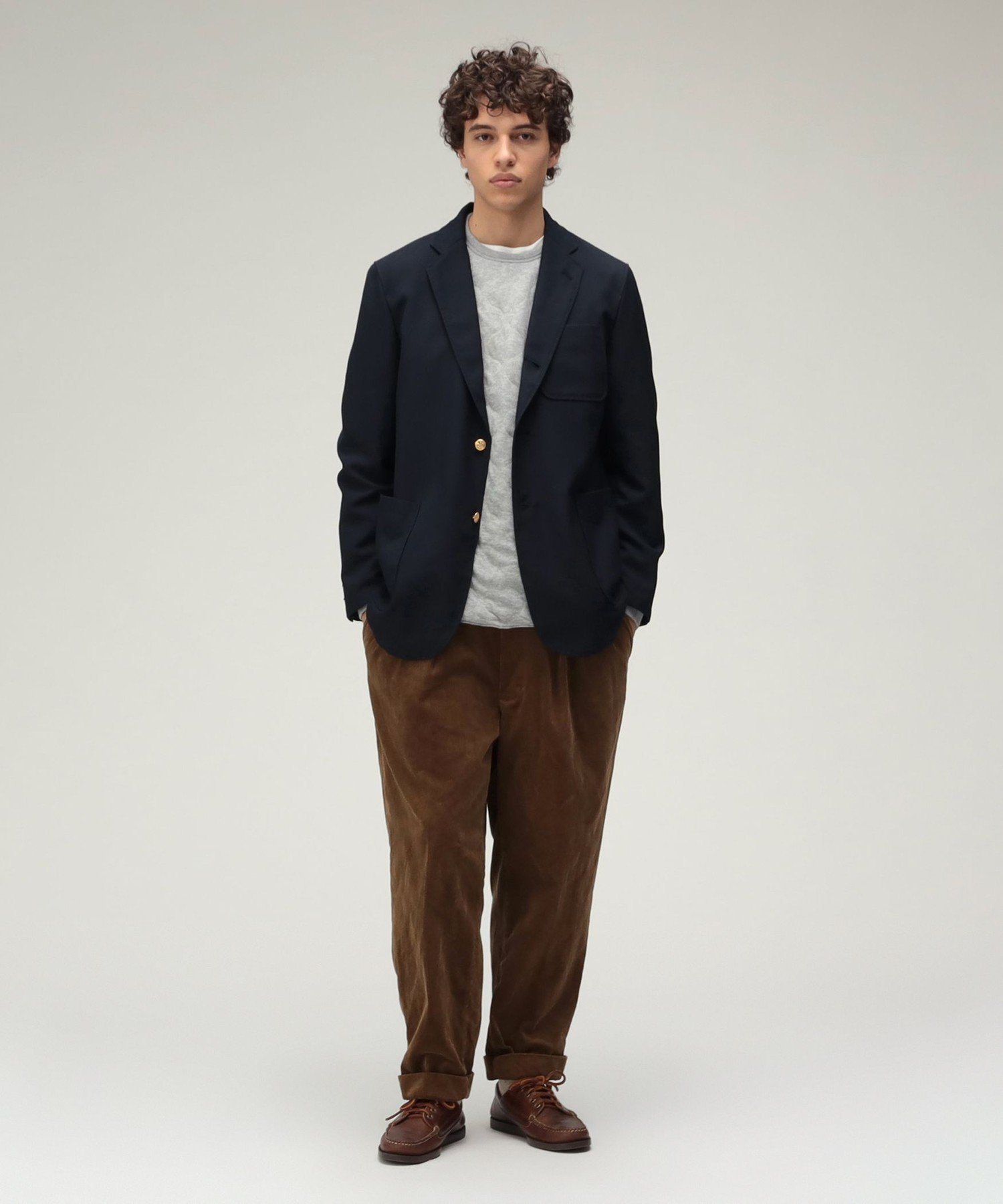 BEAMS MEN｜BEAMS PLUS / 2プリーツ コーデュロイ トラウザーズ