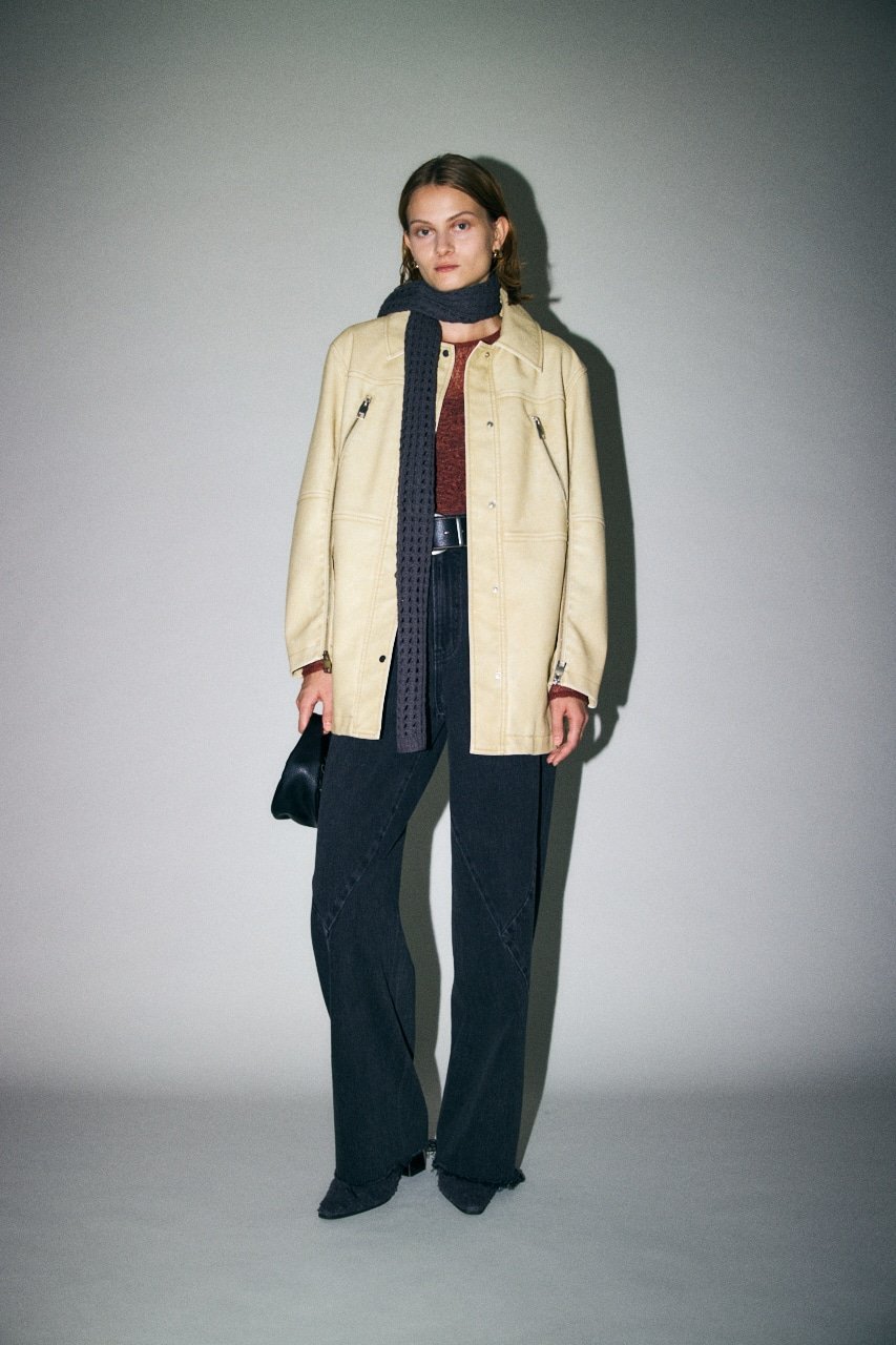 moussy｜AGED F/LEATHER MIDDLE ジャケット | Rakuten Fashion(楽天