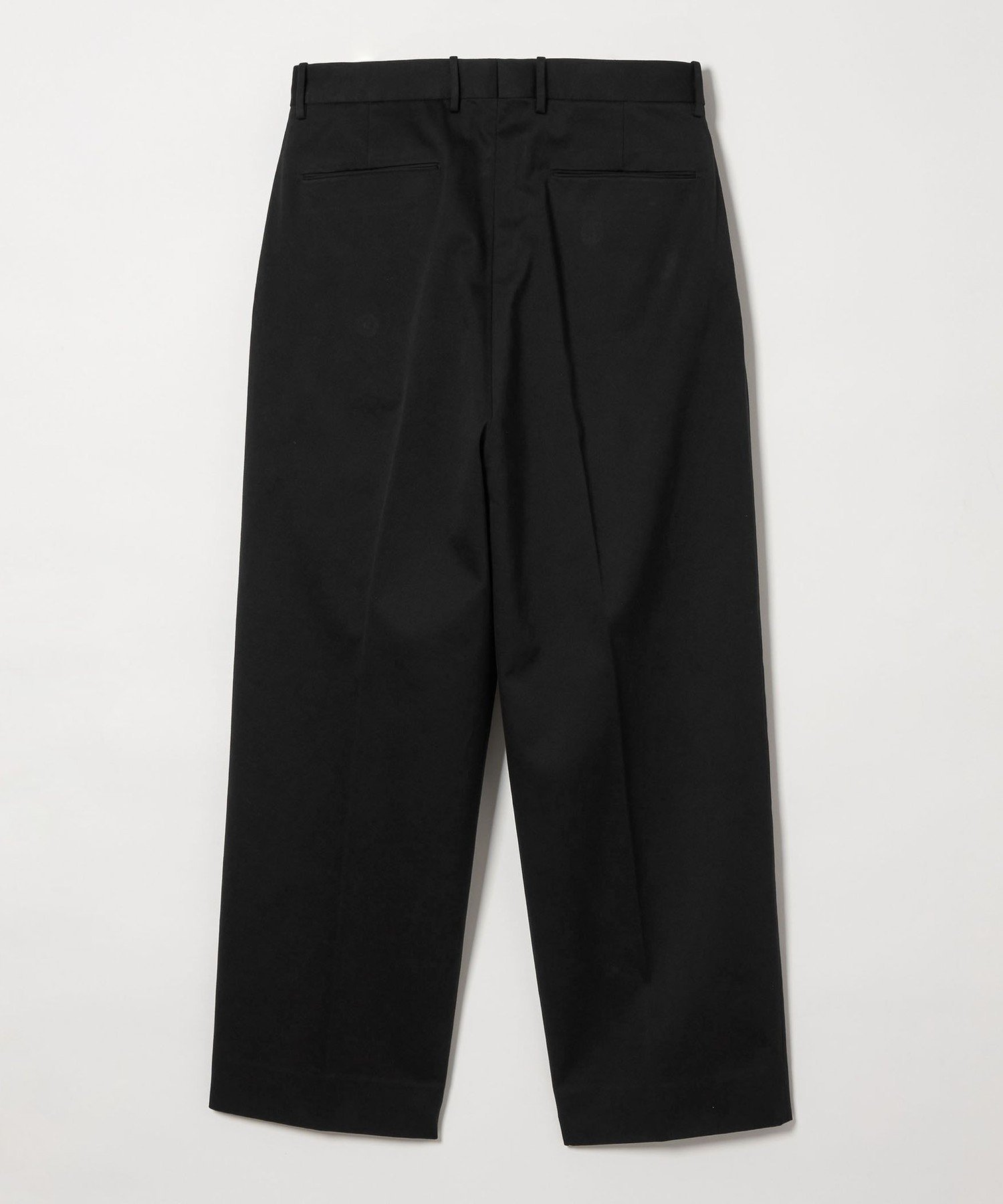 Steven Alan ウエポンニドムツープリーツドレストラウザーズ　M 黒 BEAUTY&YOUTH UNITED ARROWS｜<Steven Alan> ウエポン ニドム イン