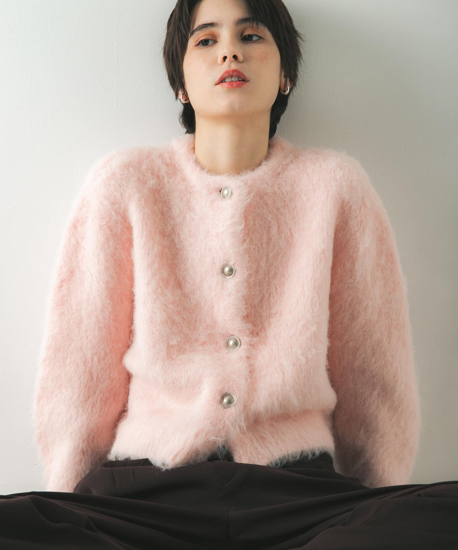 URBAN RESEARCH｜ブラッシュシャギーニットカーディガン | Rakuten