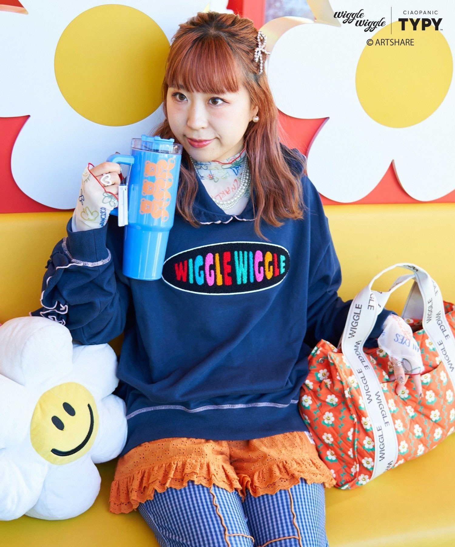 CIAOPANIC TYPY｜:【wiggle wiggle】マルチウェイトートバッグ