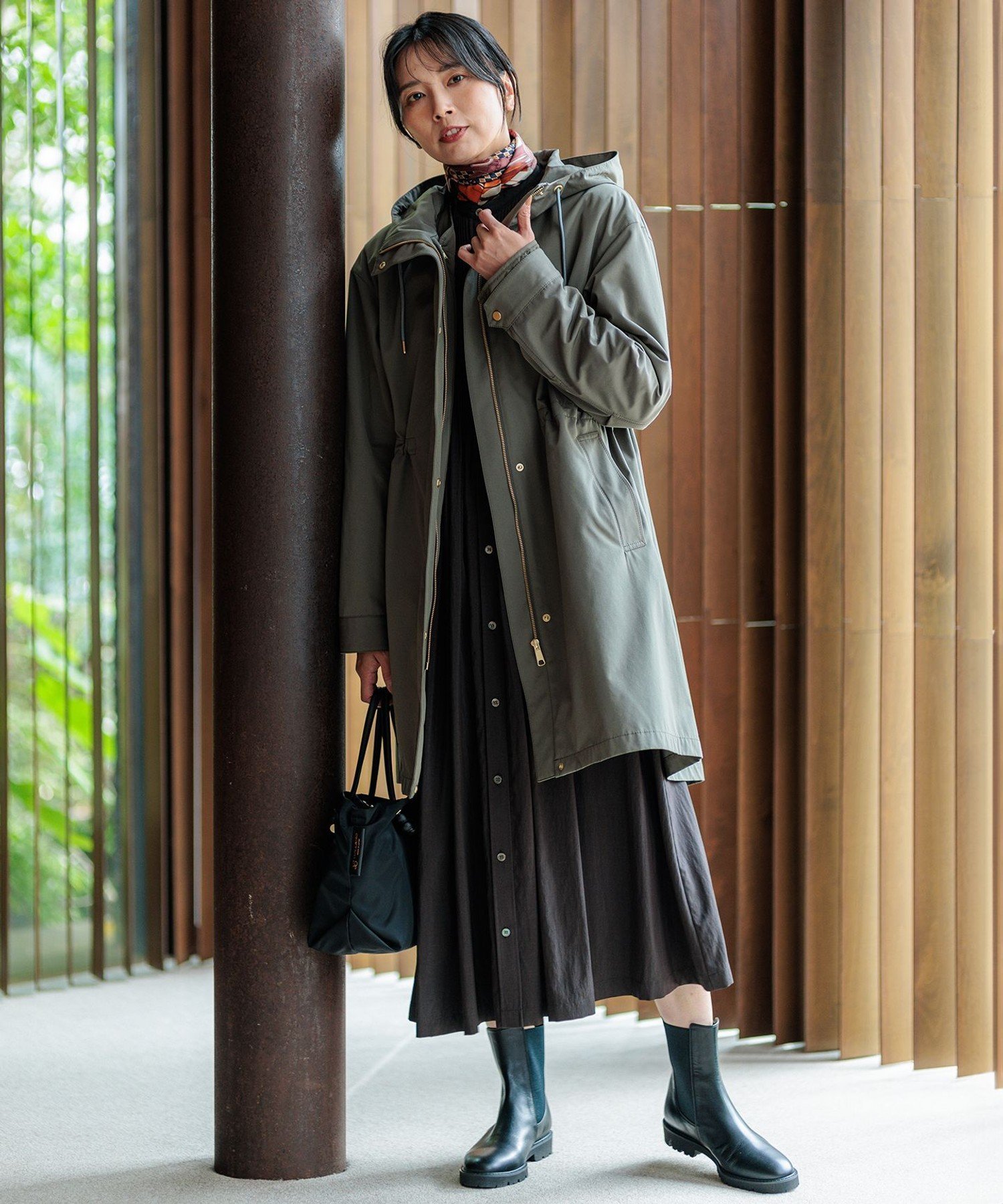23区｜【撥水加工/洗える】ライナー付き マルチウェイアウター