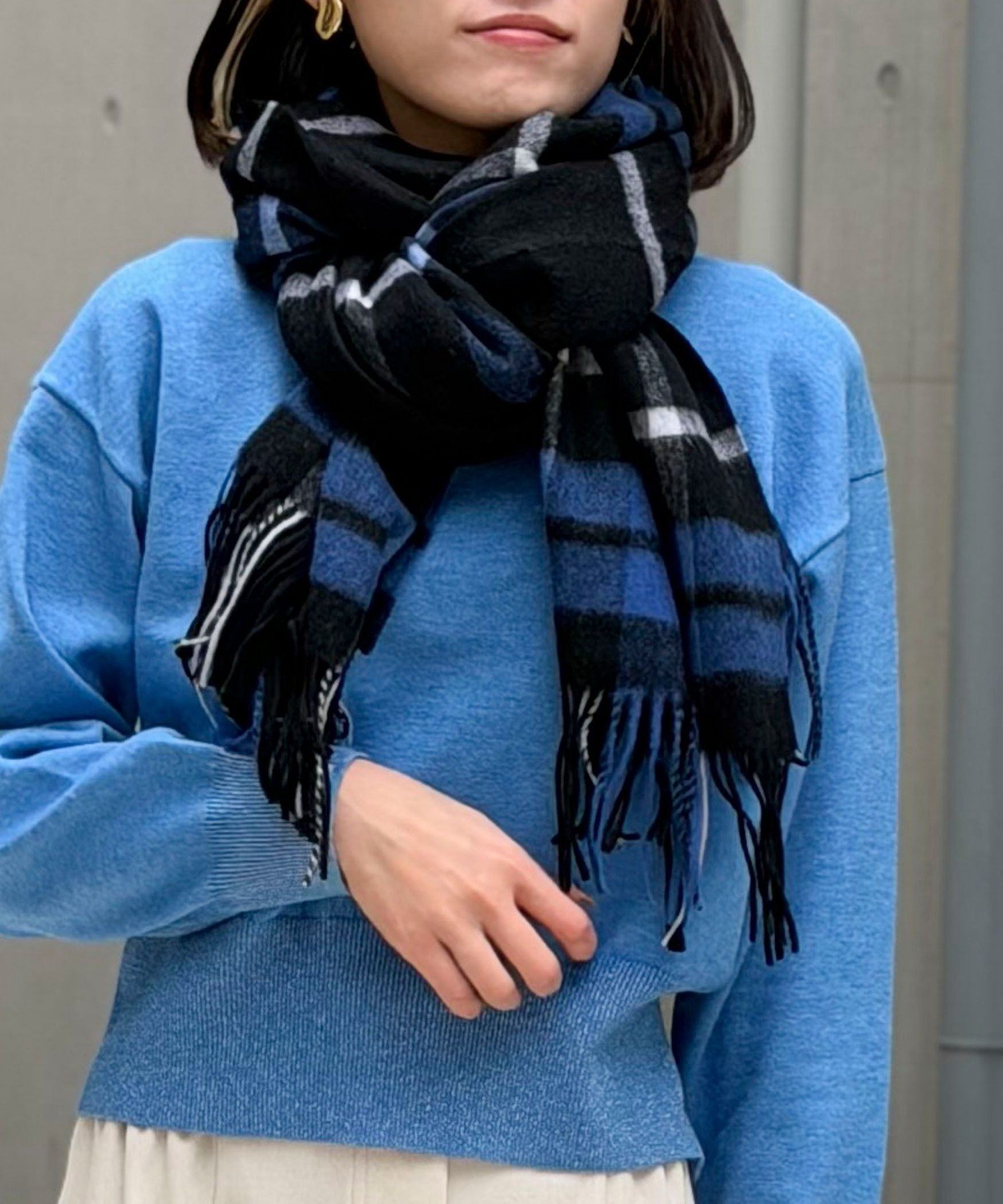 NOLLEY'S｜【TWEEDMILL/ツイードミル】チェック柄ストール | Rakuten