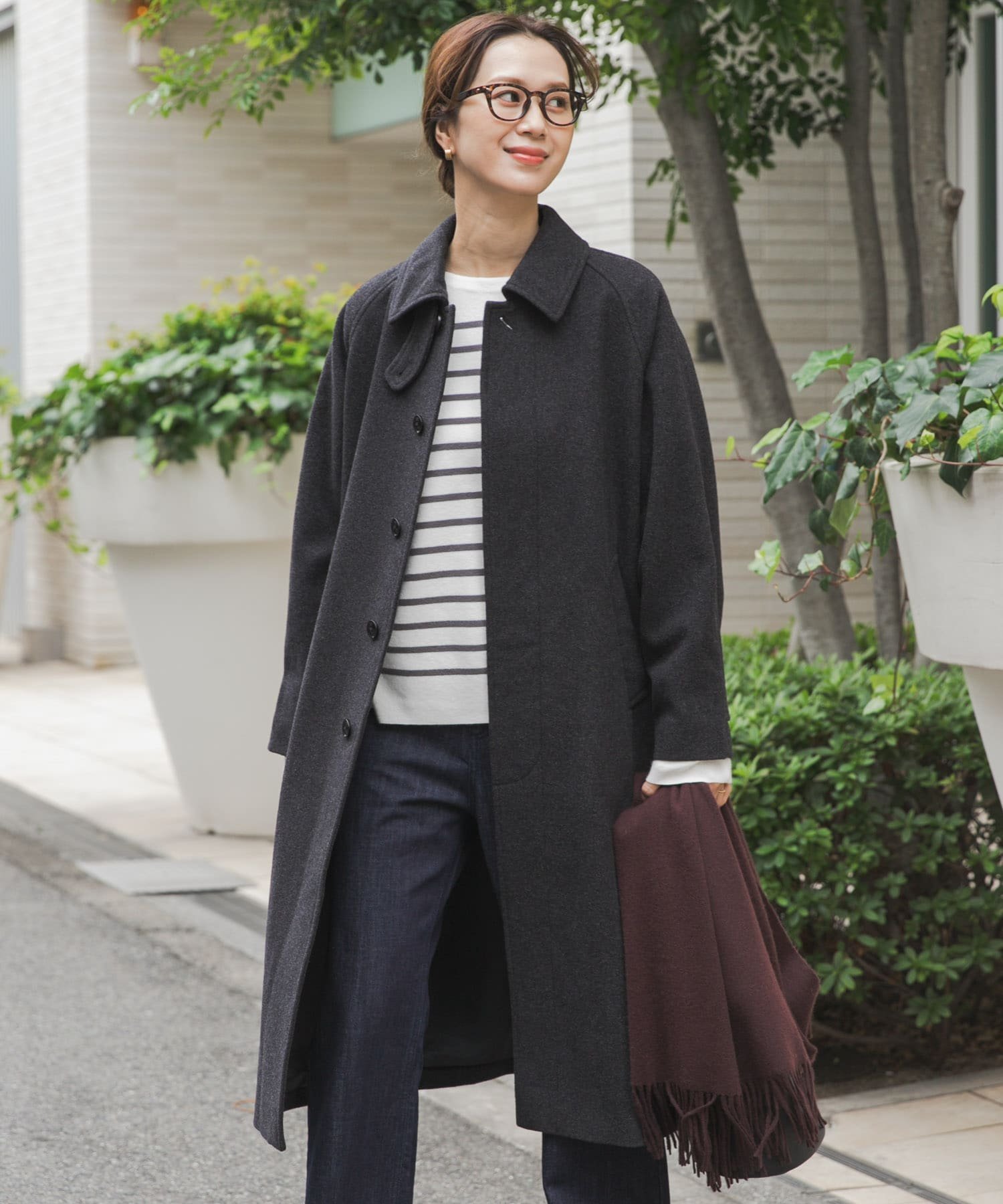 URBAN RESEARCH DOORS｜ウール100バルマカーンコート | Rakuten