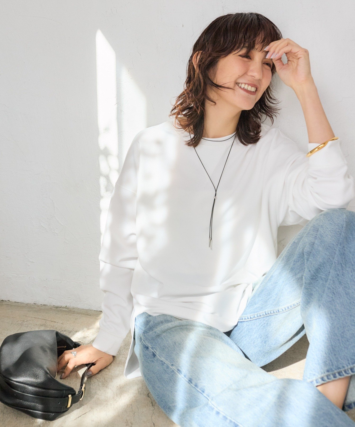 RIVE DROITE｜カットジョーゼットライトプルオーバー | Rakuten