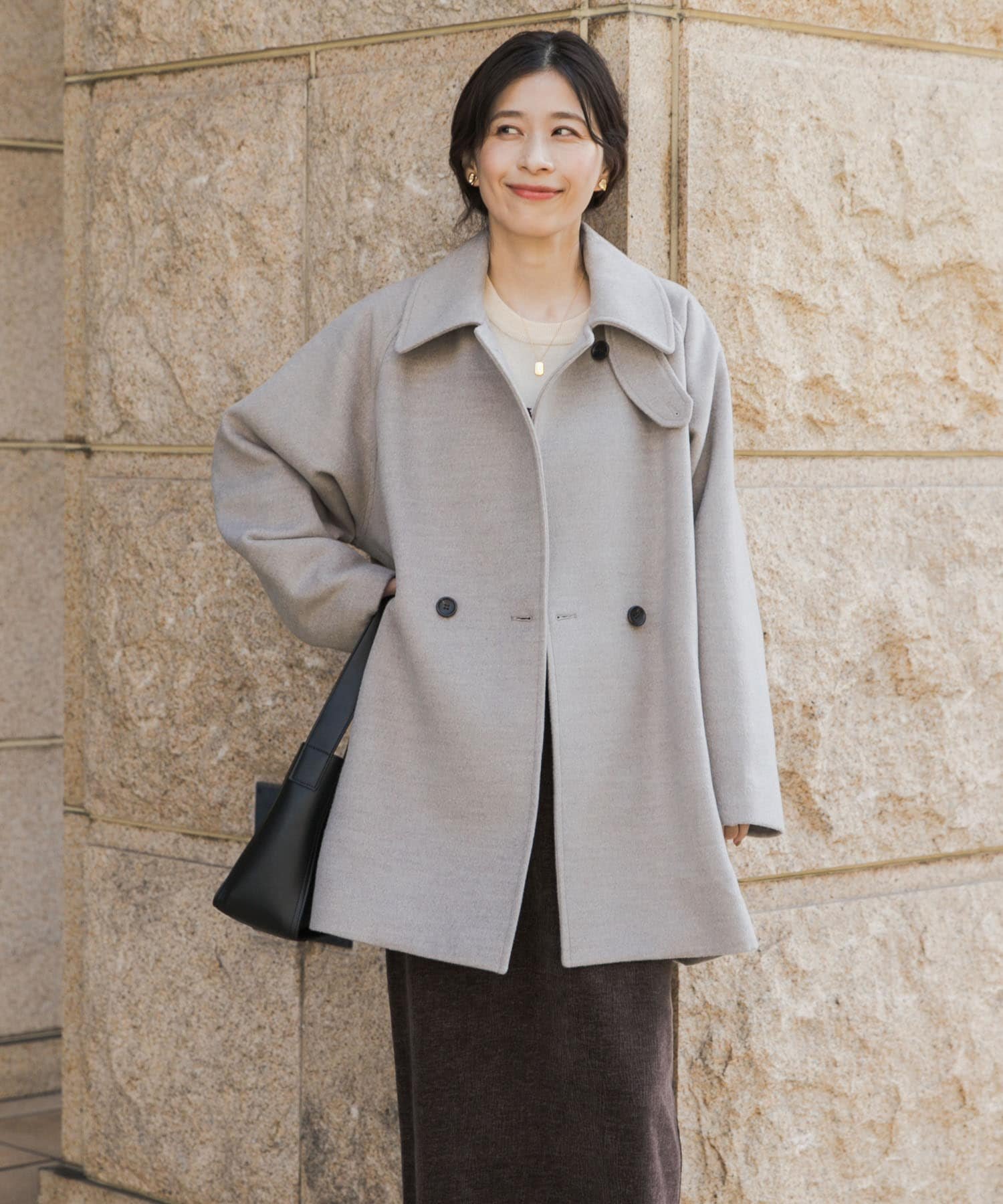 URBAN RESEARCH DOORS｜『UR TECH』ミドル丈コート | Rakuten Fashion