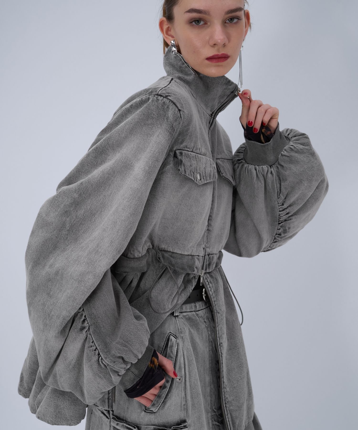 HARE｜MA-1ライクペプラムブルゾン | Rakuten Fashion(楽天