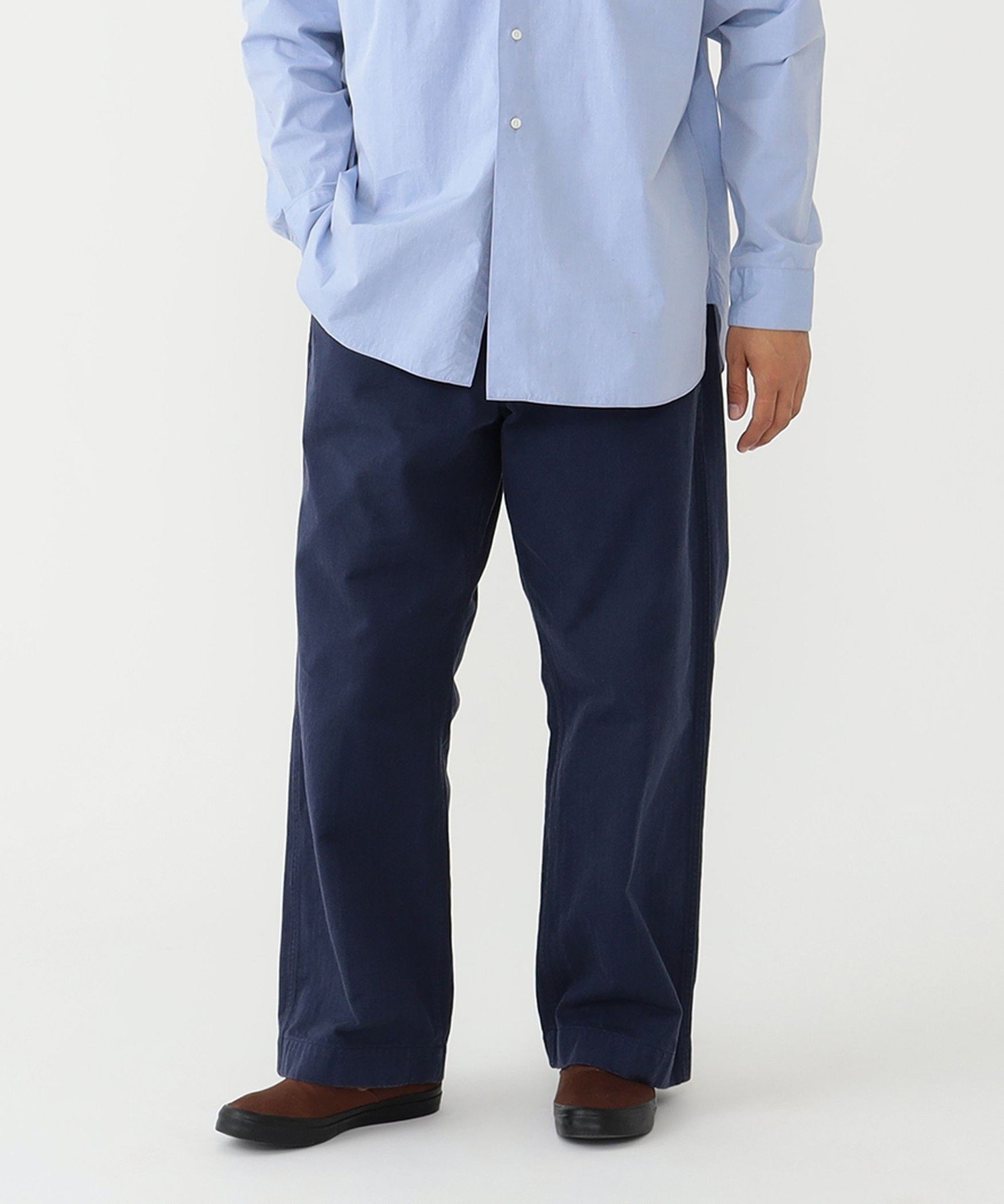 BEAMS MEN｜BEAMS PLUS / MIL Trousers Herringbone | Rakuten Fashion