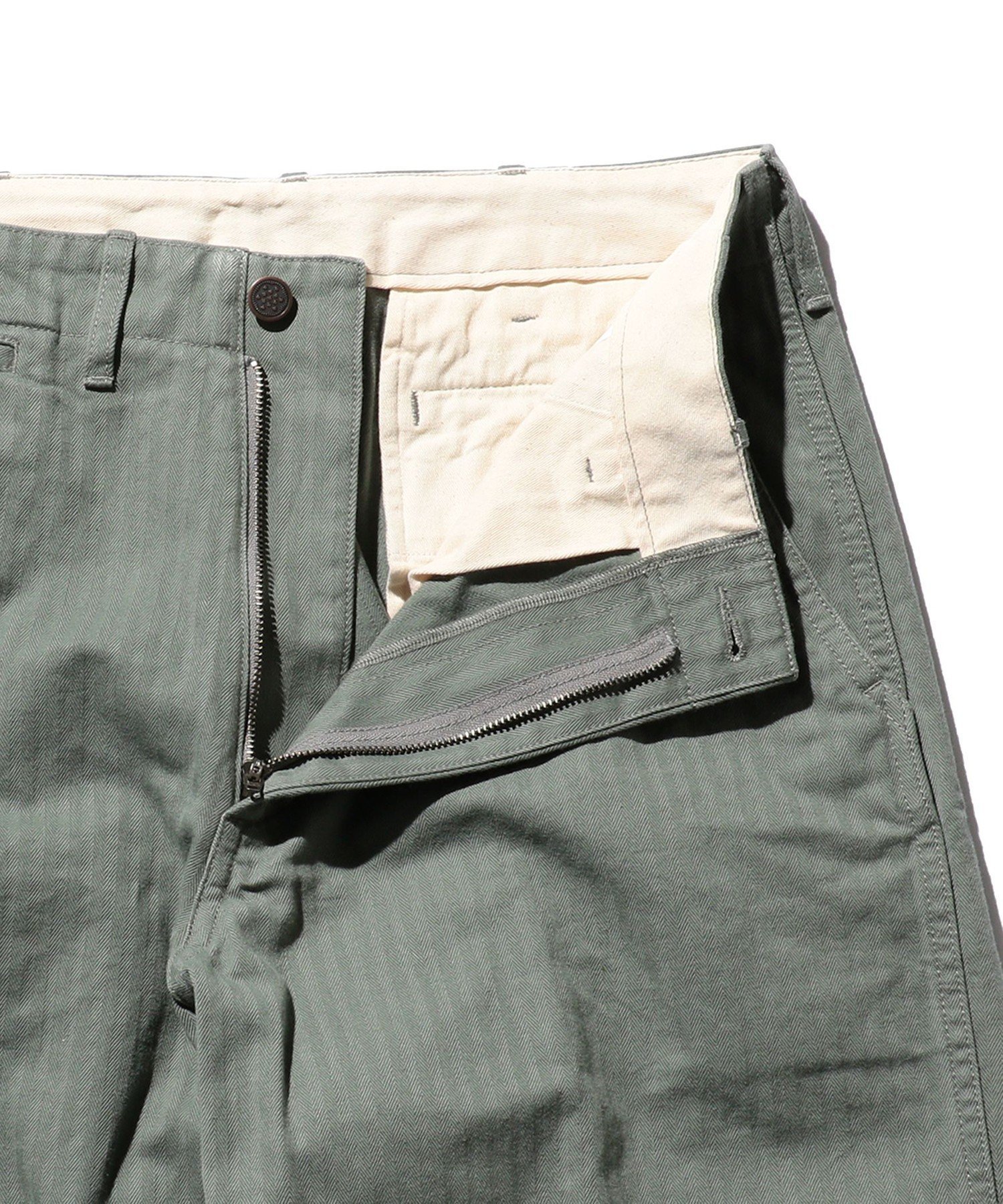 BEAMS MEN｜BEAMS PLUS / MIL Trousers Herringbone | Rakuten Fashion
