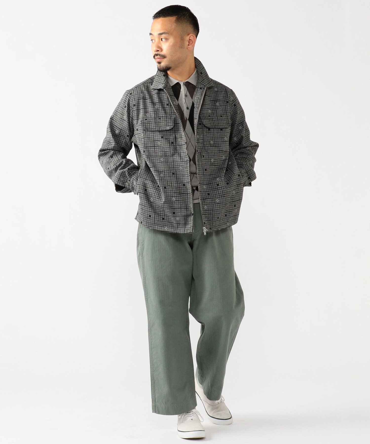 BEAMS MEN｜BEAMS PLUS / MIL Trousers Herringbone | Rakuten Fashion