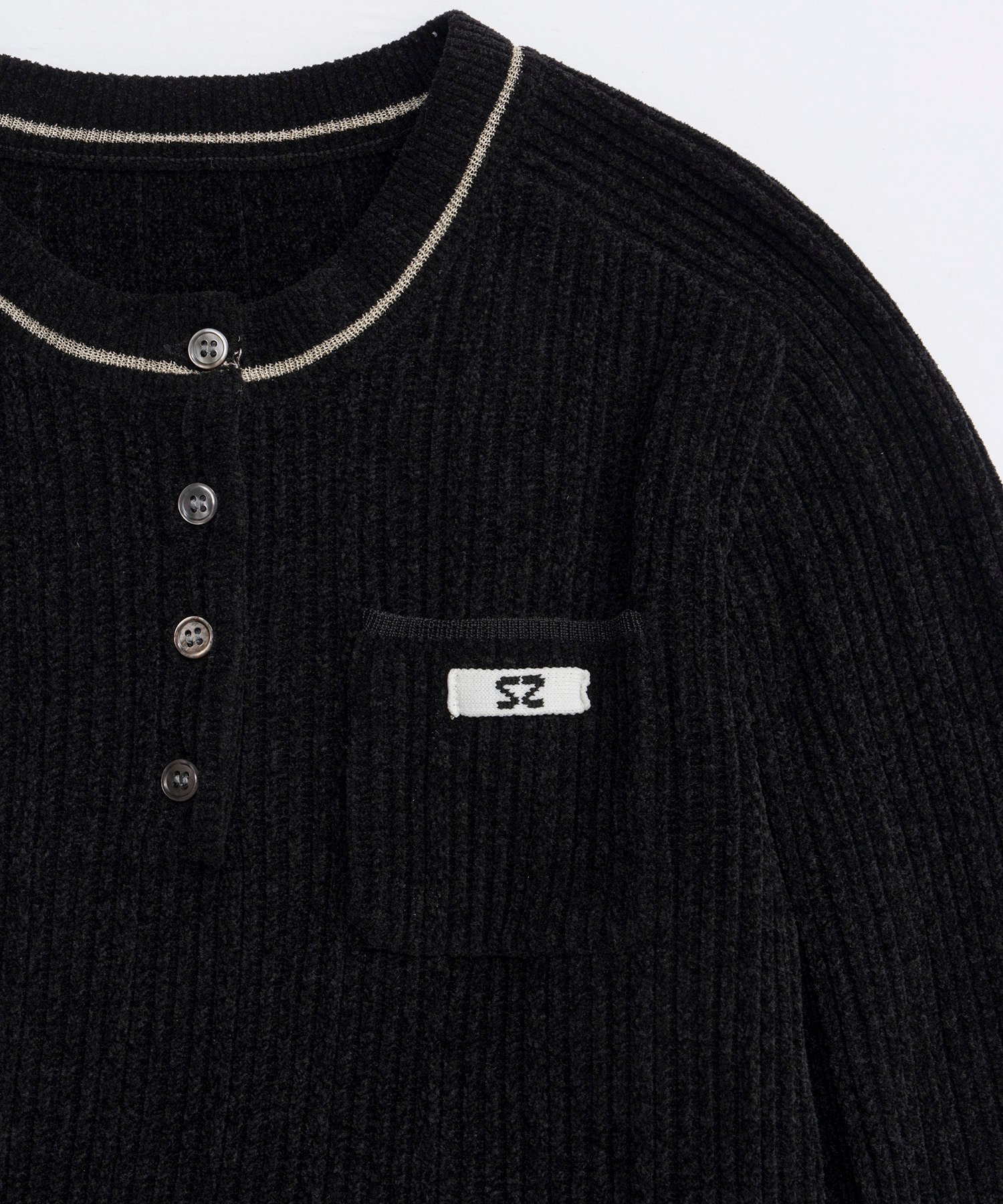 MAISON SPECIAL｜Ruffled Hem Chenille Knit Tops | Rakuten Fashion